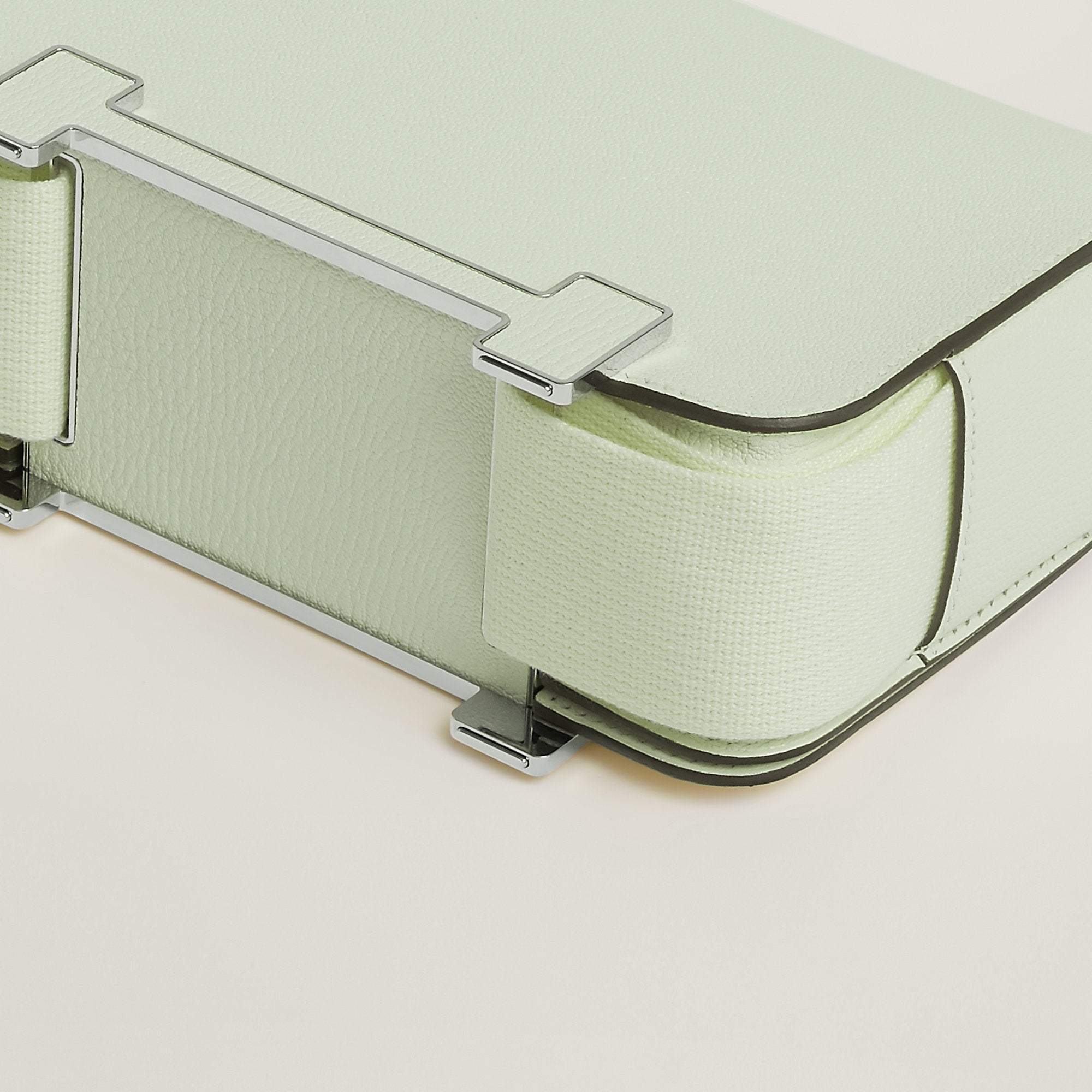 Hermes Geta Bag Vert Fizz