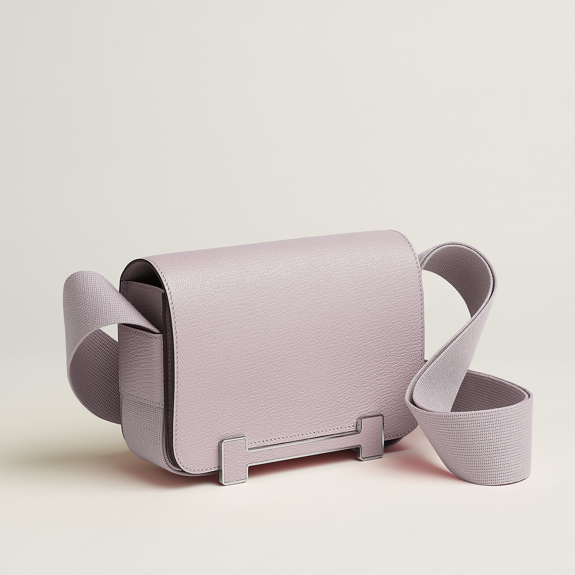 Hermes Geta Bag Mauve Ple