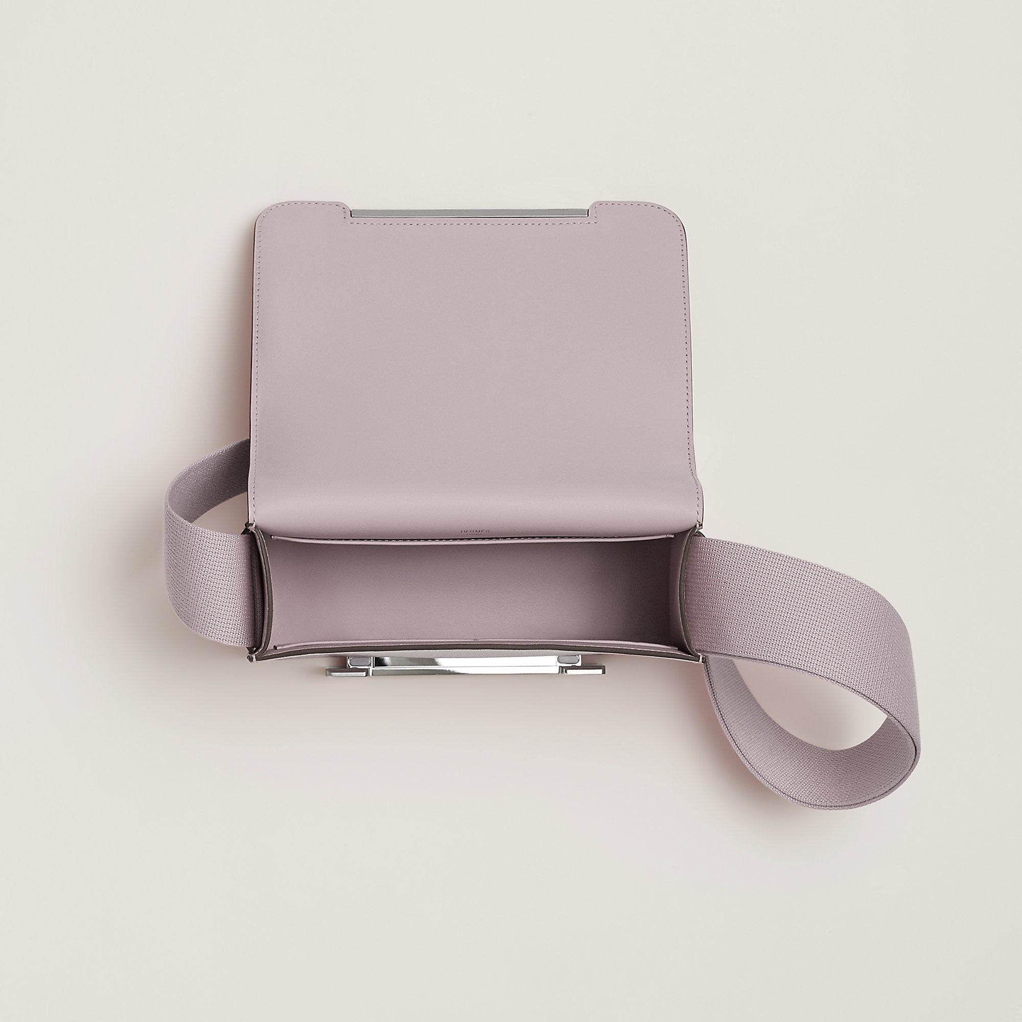 Hermes Geta Bag Mauve Ple
