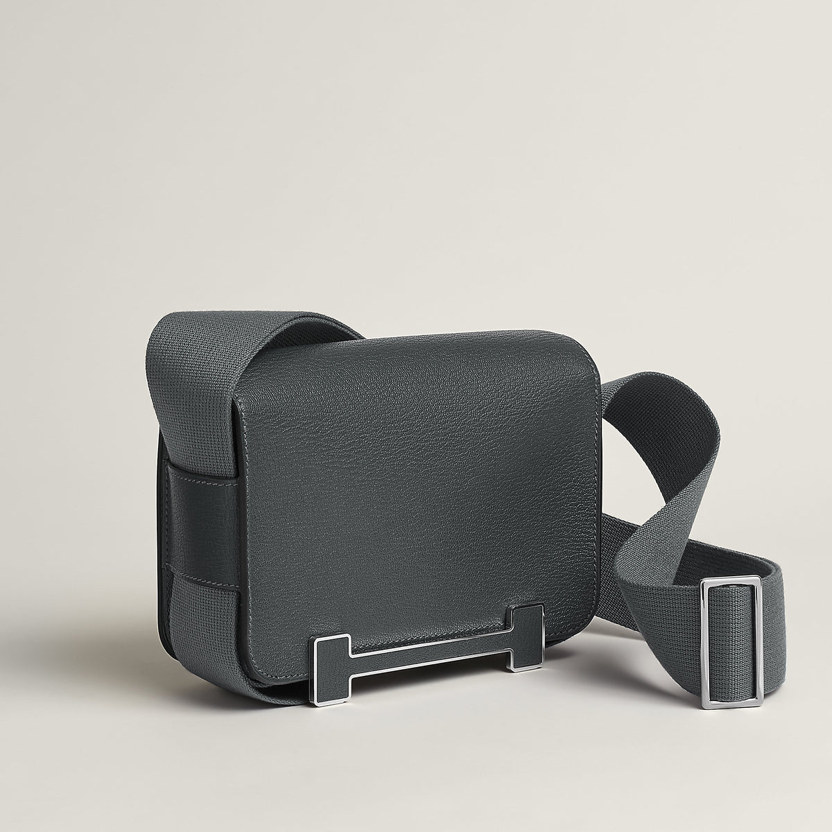 Hermes Geta Bag Gris Misty