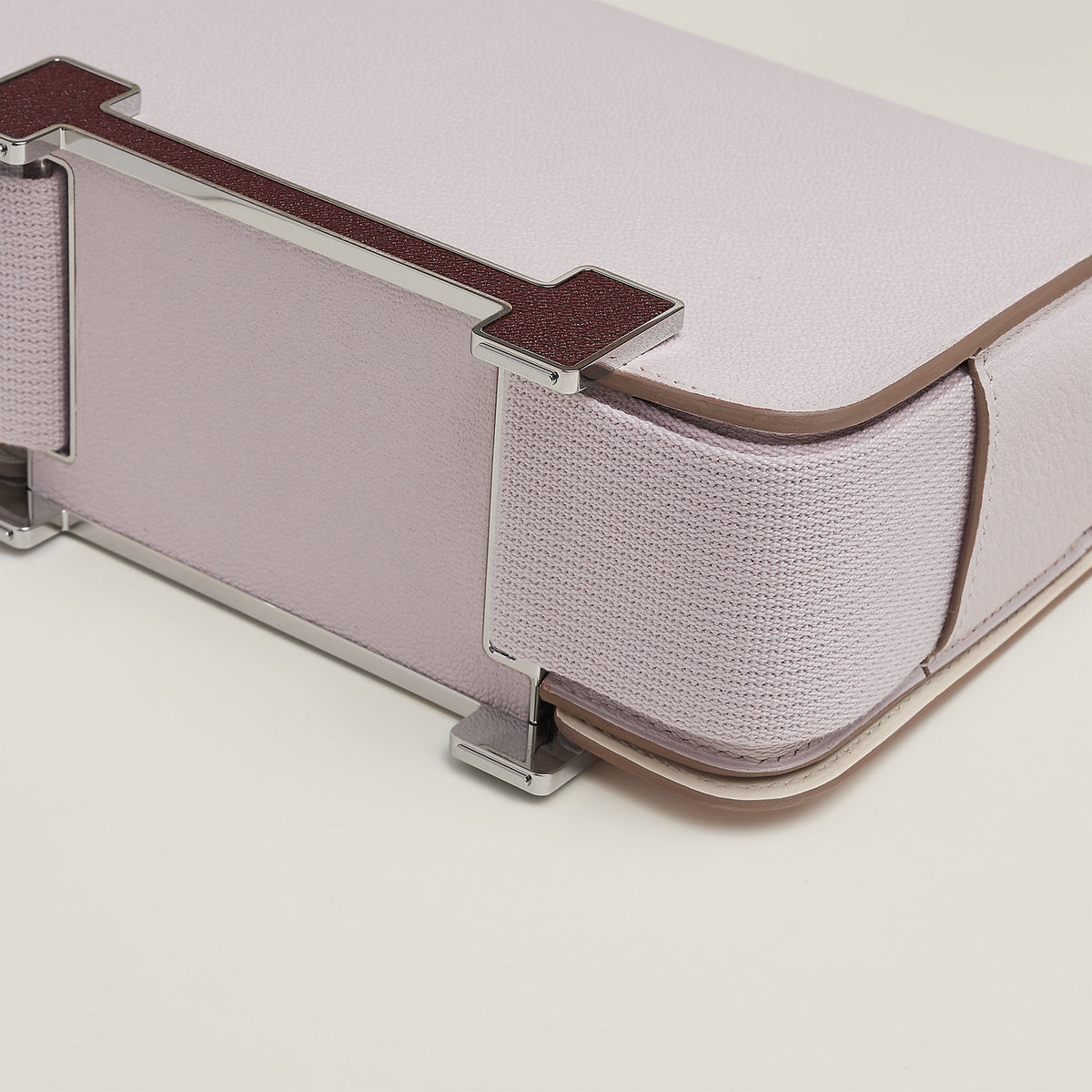 Hermes Geta Bag Mauve Ple
