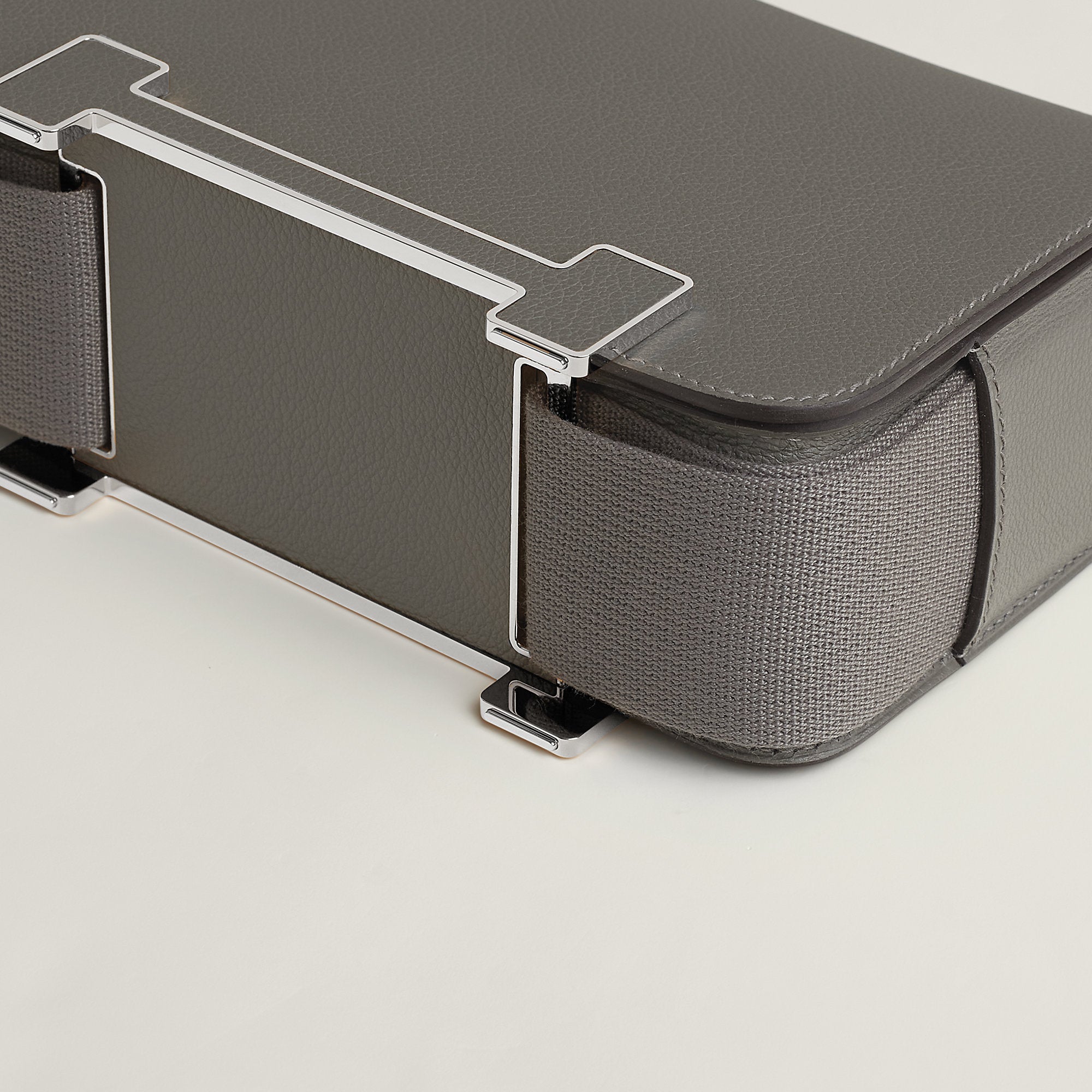 Hermes Geta Bag Gris Meyer