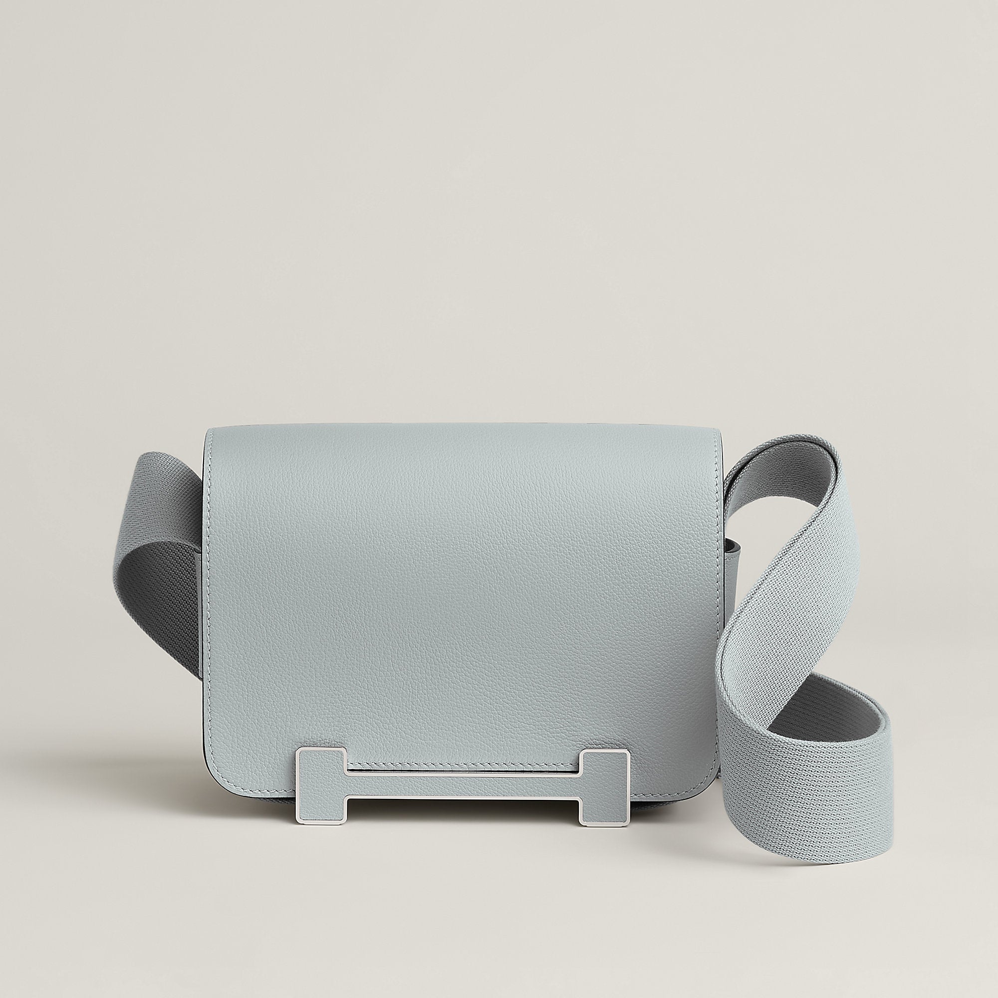Hermes Geta Bag Bleu Glacier