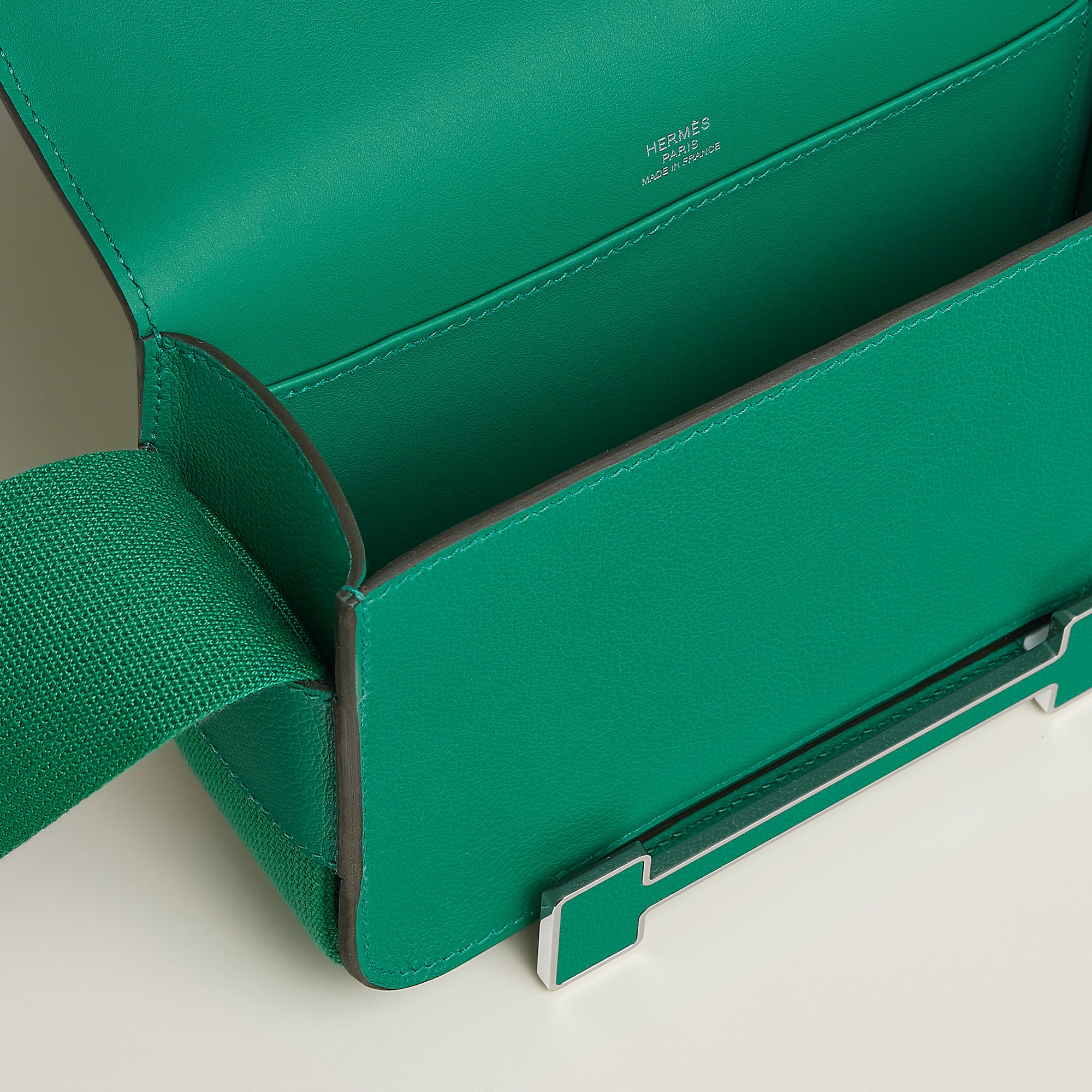 Hermes Geta Bag Vert Vertigo