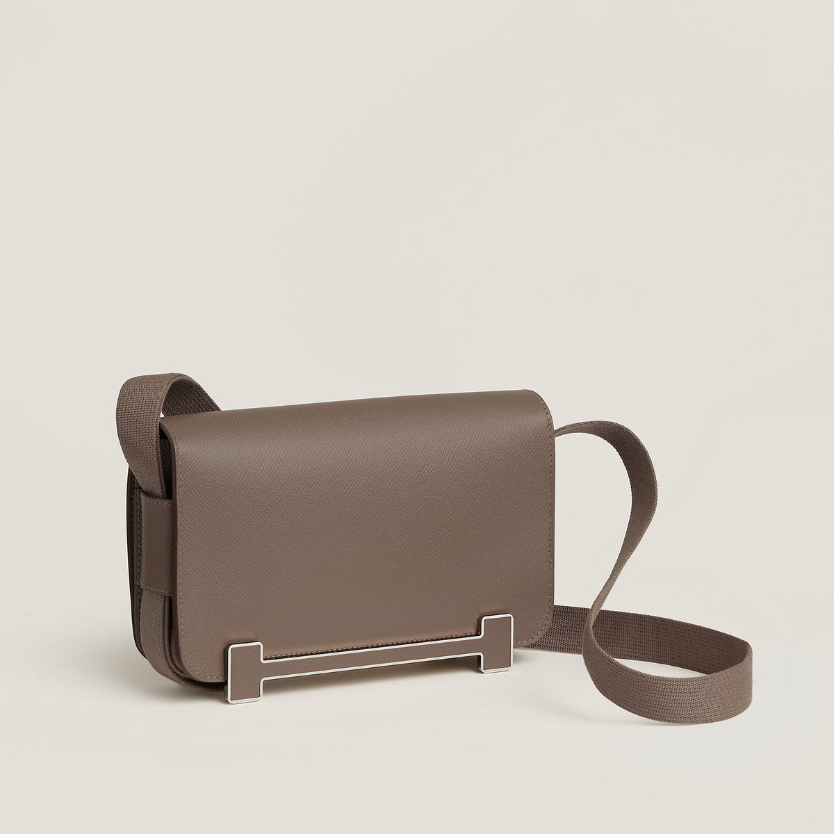 Hermes Herms Geta Slim Bag Toupe