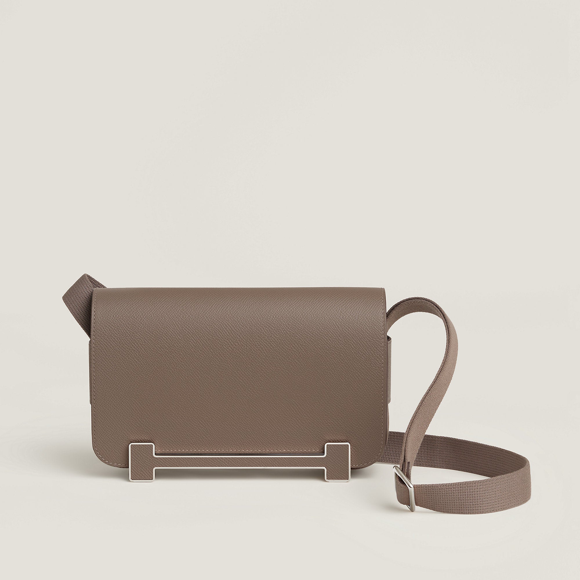 Hermes Herms Geta Slim Bag Toupe