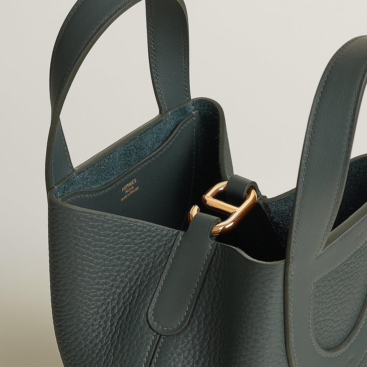Hermes In The Loop 18 Bag Vert Mangrove