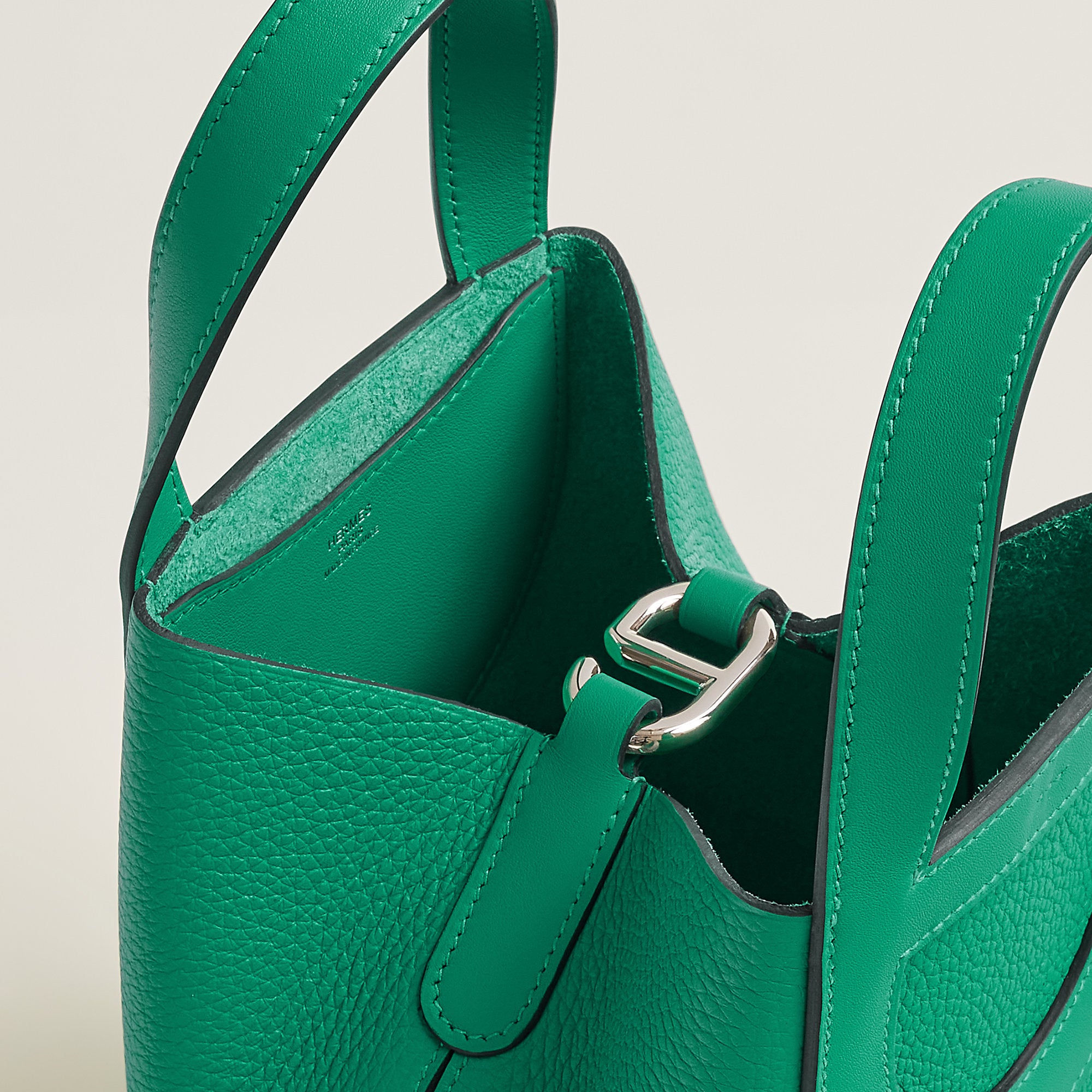 Hermes In The Loop 18 Bag Vert Vertigo