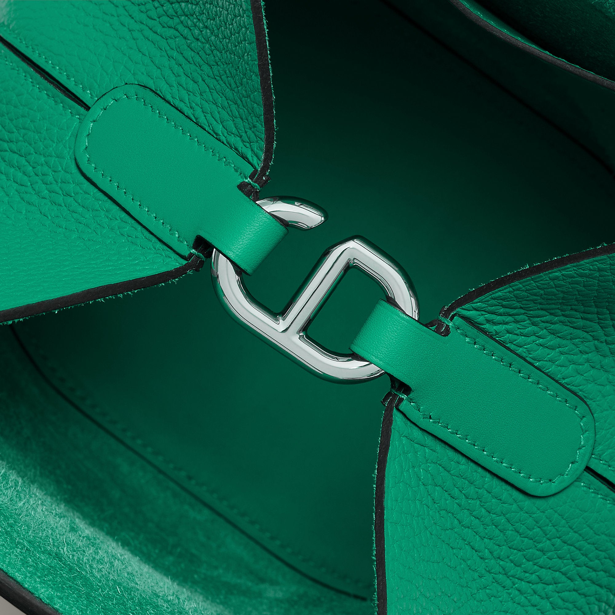Hermes In The Loop 18 Bag Vert Vertigo