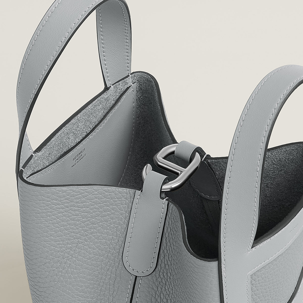 Hermes In The Loop 18 Bag Gris Pantin