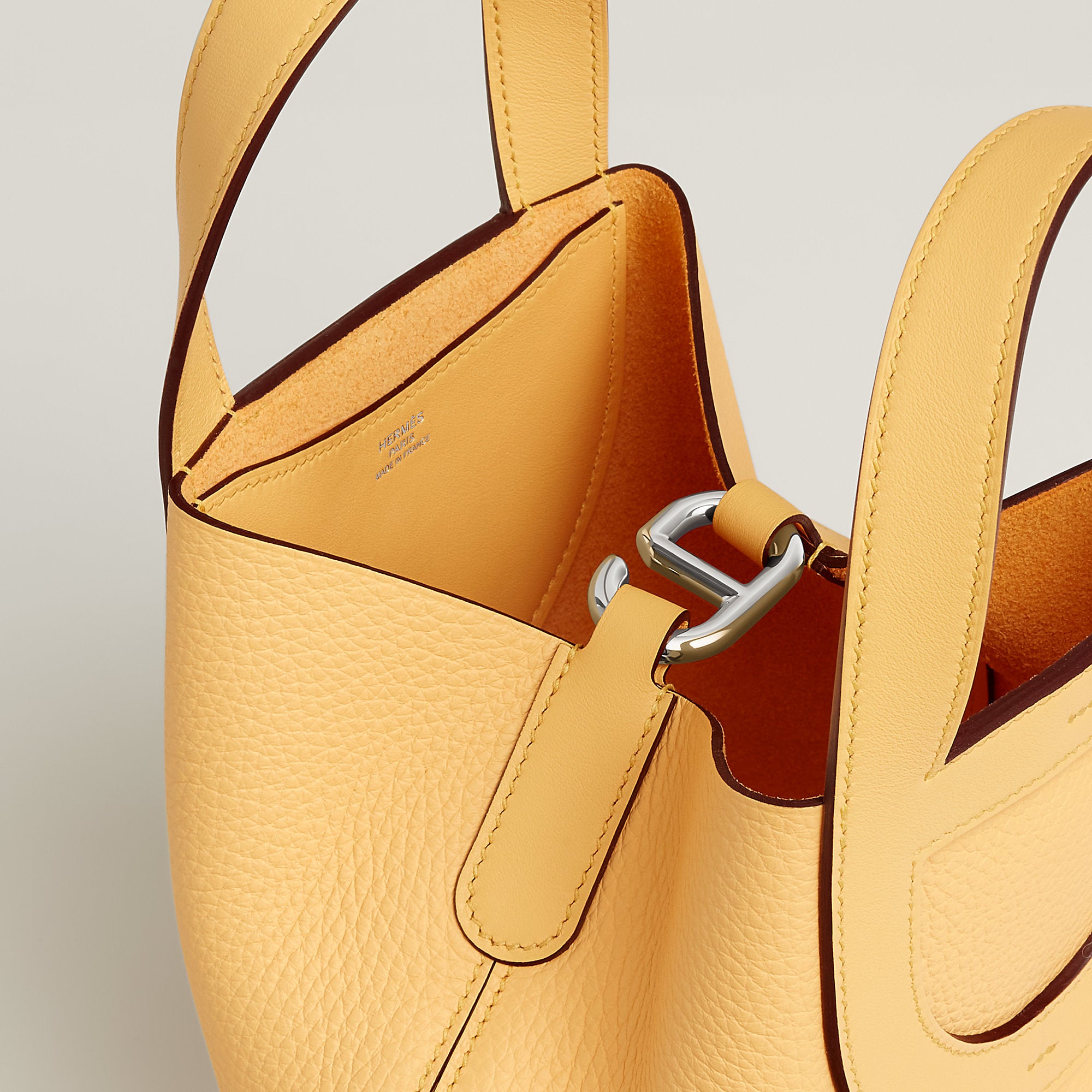 Hermes In The Loop 18 Bag Jaune Mango