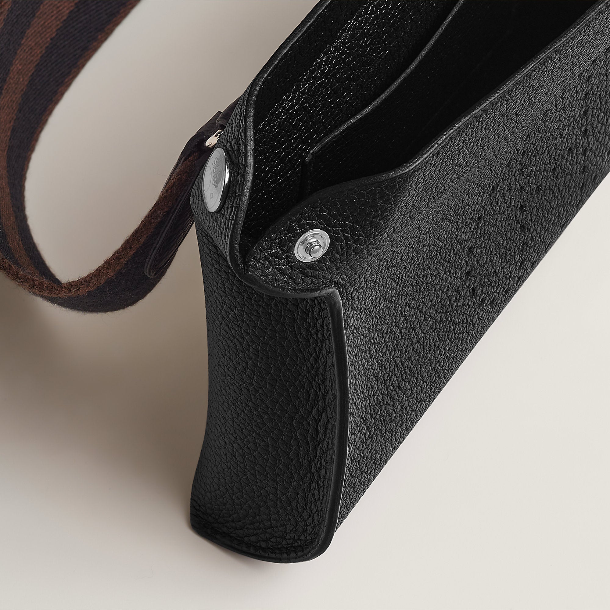 Hermes Videpoches Bag Noir