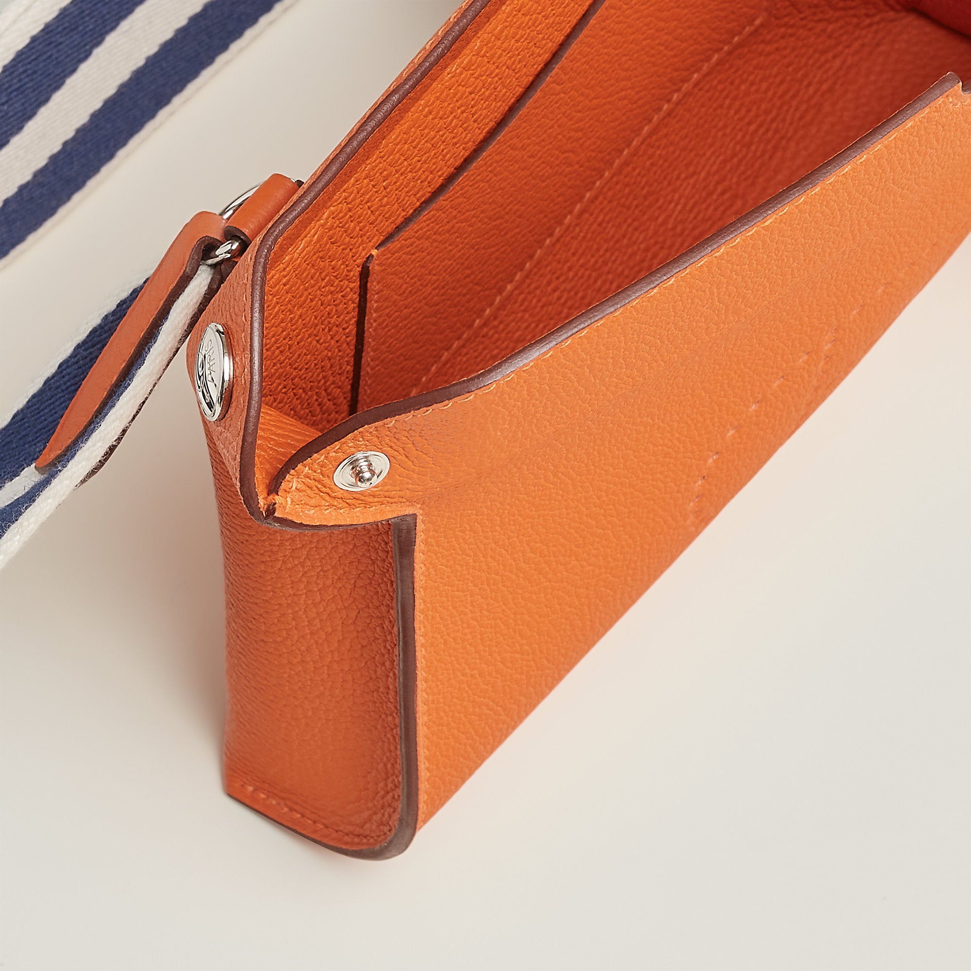 Hermes Videpoches Bag Orange