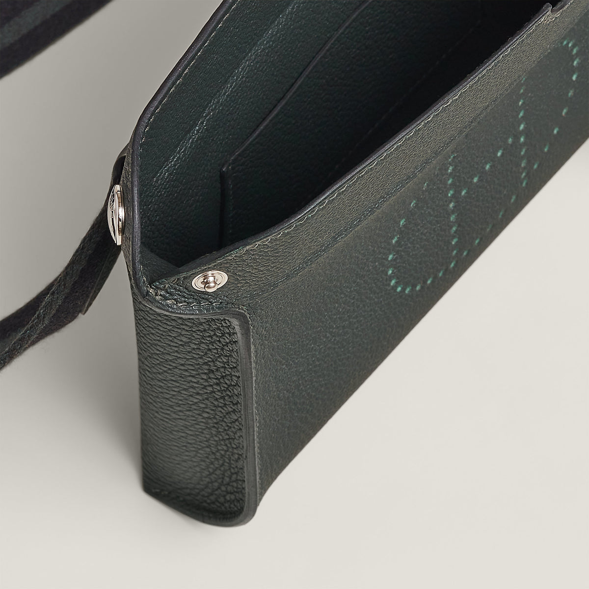 Hermes Videpoches Bag Vert Fonc