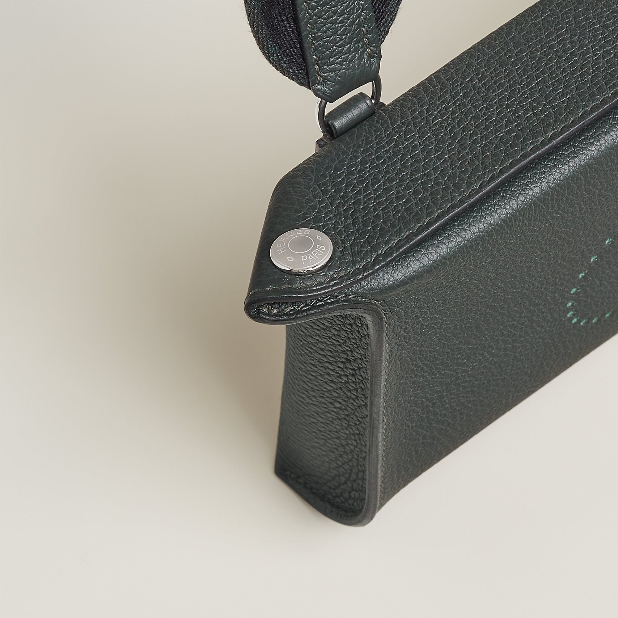 Hermes Videpoches Bag Vert Fonc