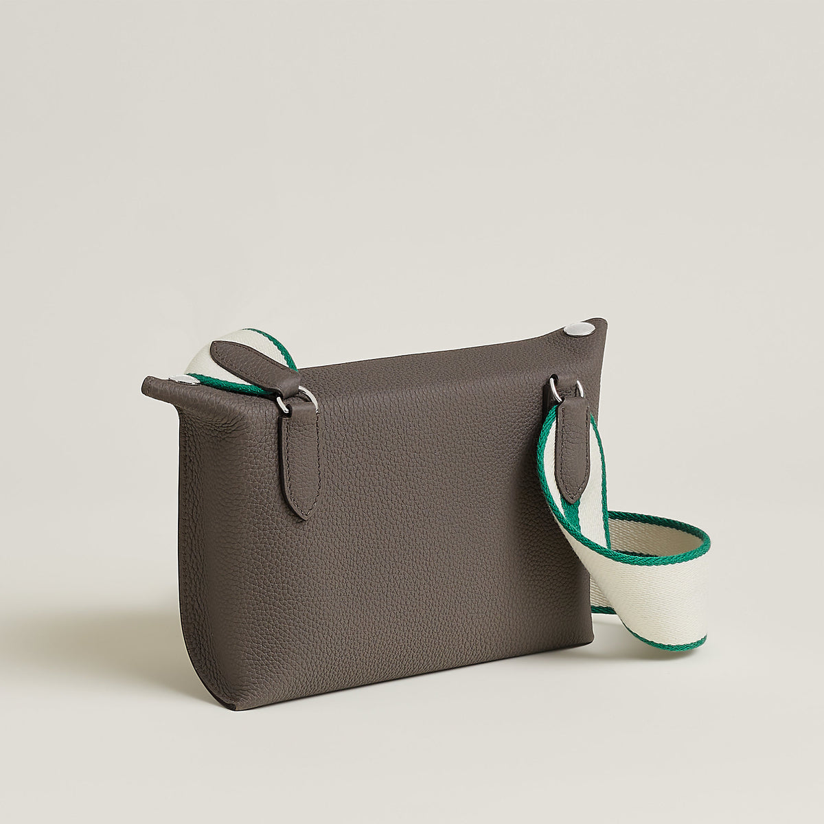 Hermes Videpoches Bag Gris Tain