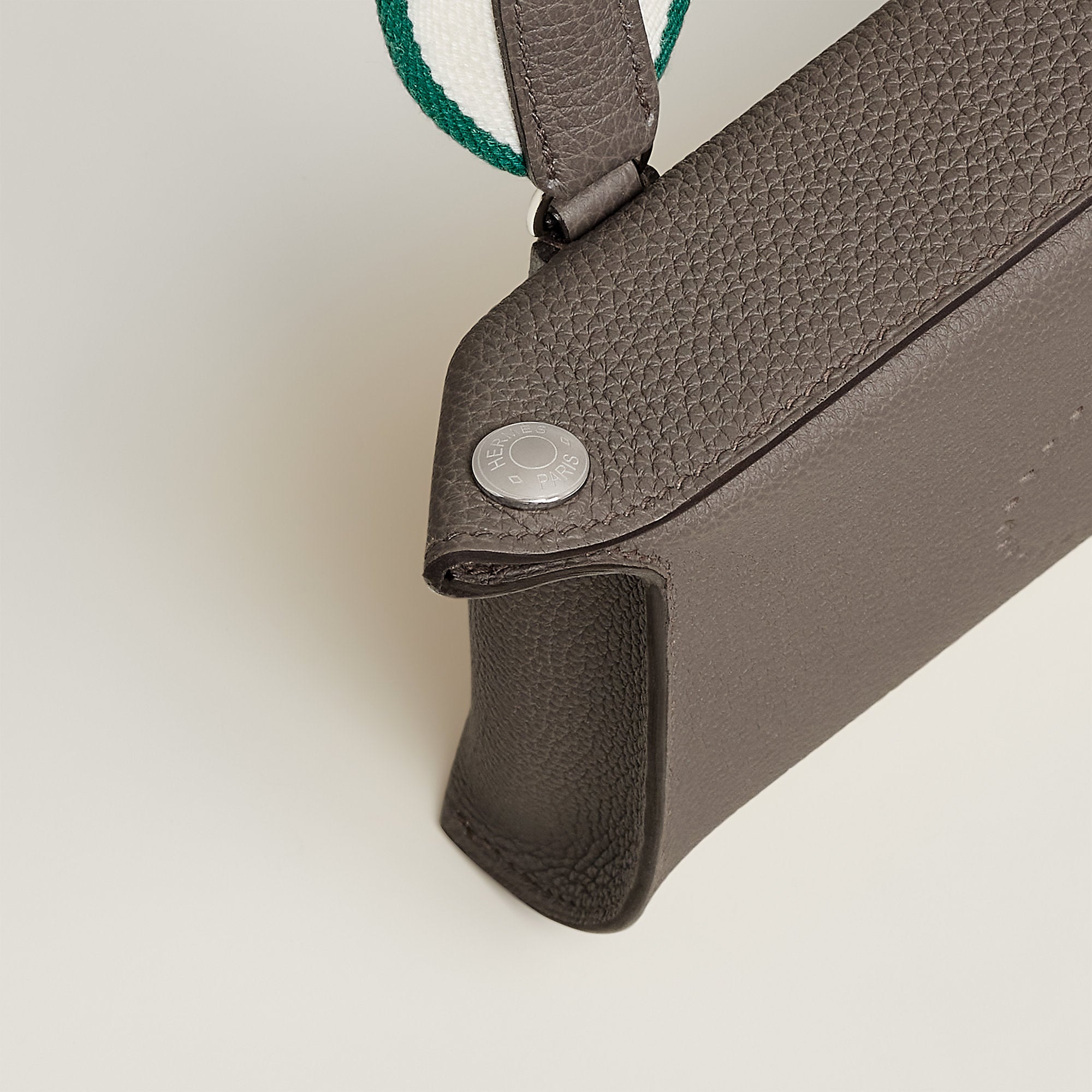 Hermes Videpoches Bag Gris Tain
