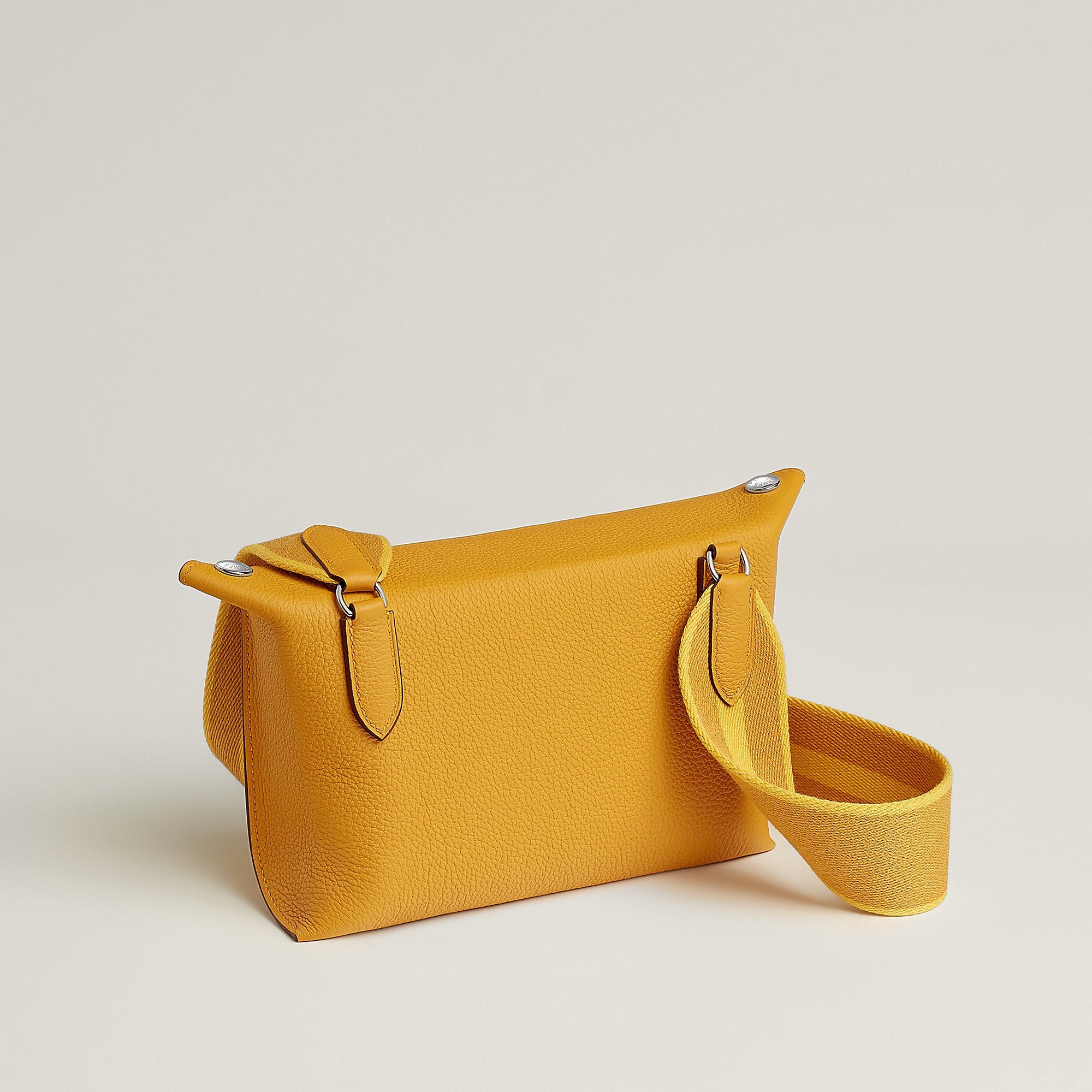 Hermes Videpoches Bag Jaune Ambre