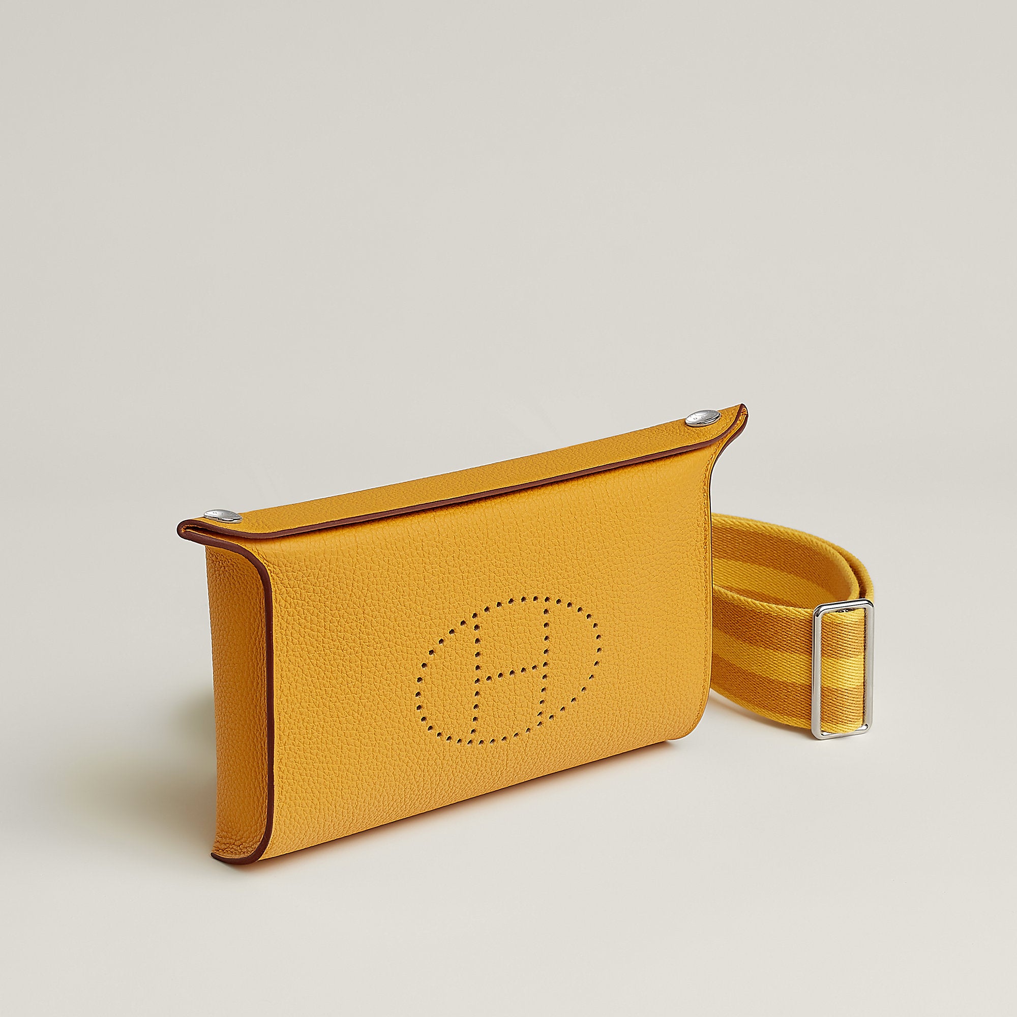 Hermes Videpoches Bag Jaune Ambre