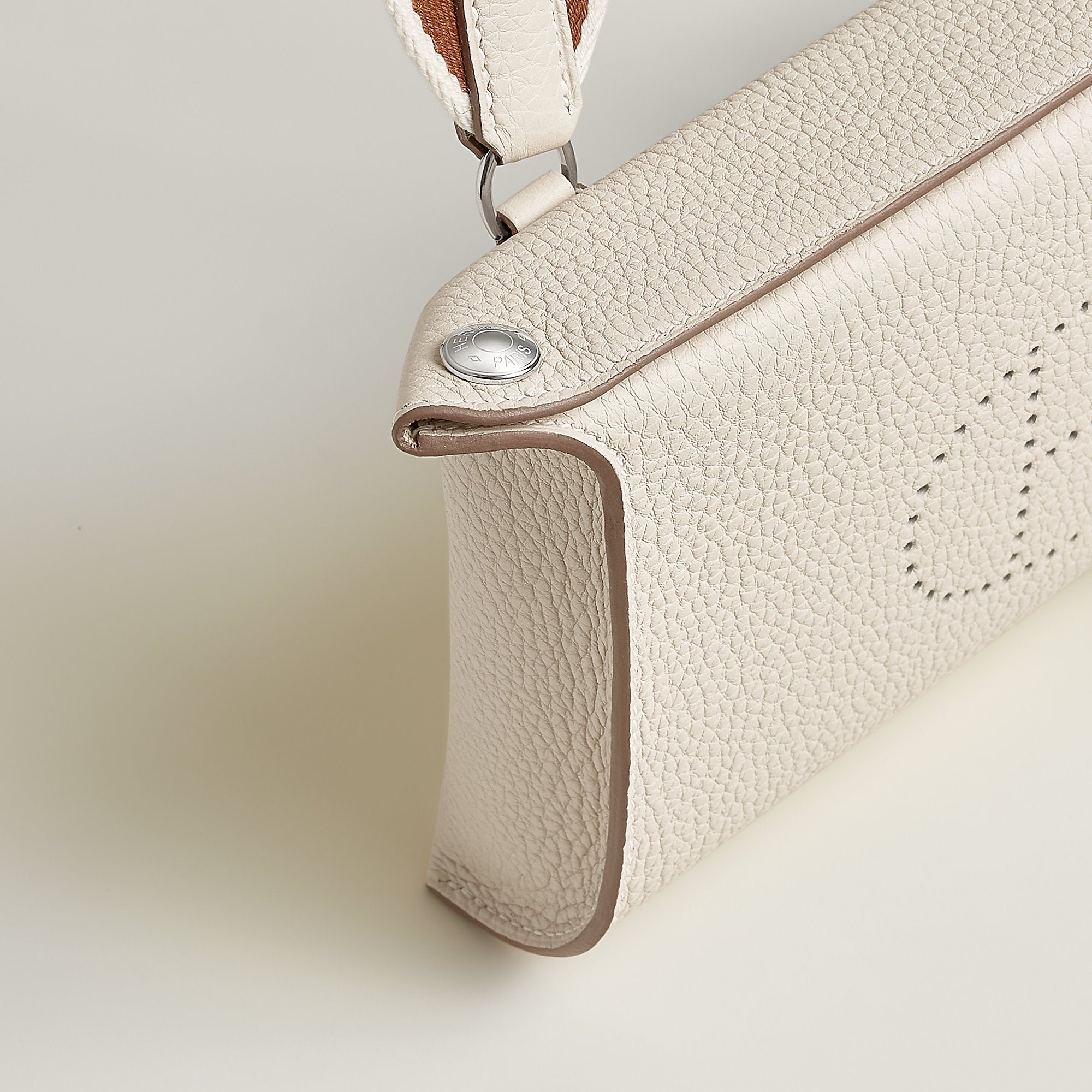 Hermes Videpoches Bag Craie