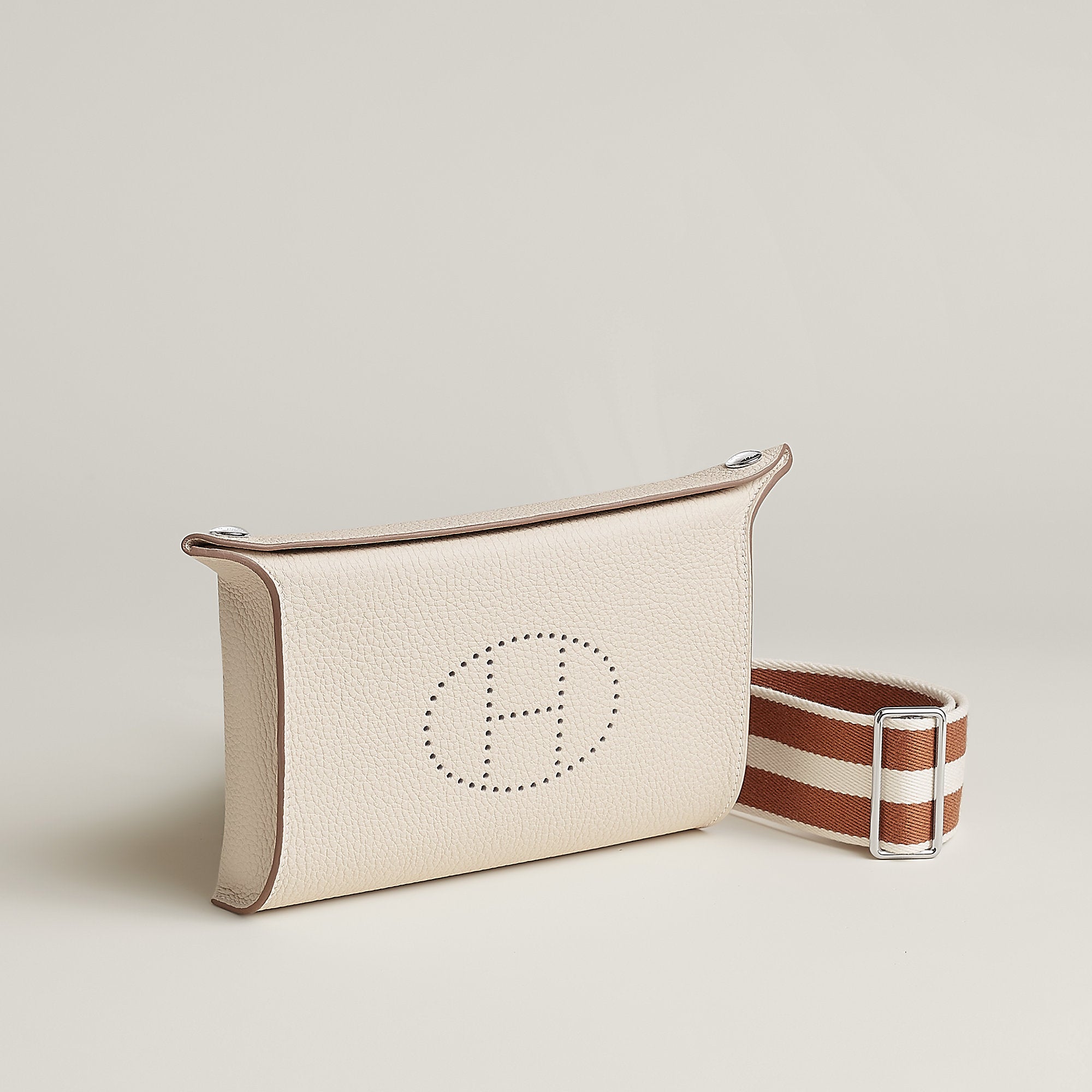 Hermes Videpoches Bag Craie