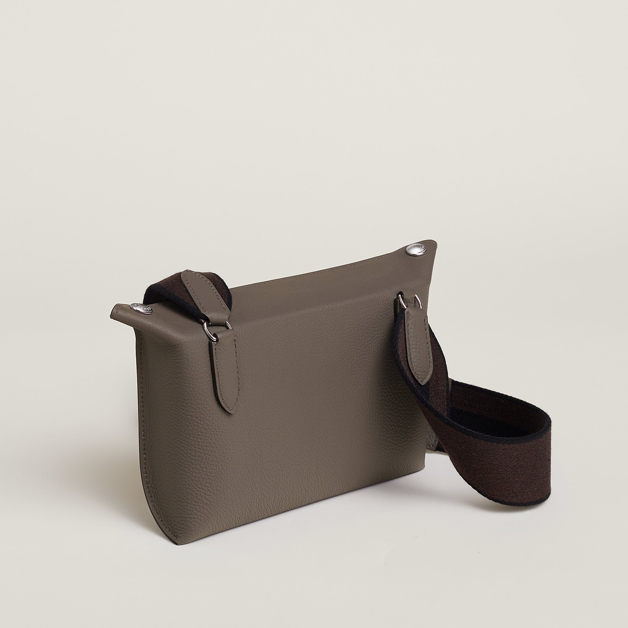 Hermes Videpoches Bag Gris Tain