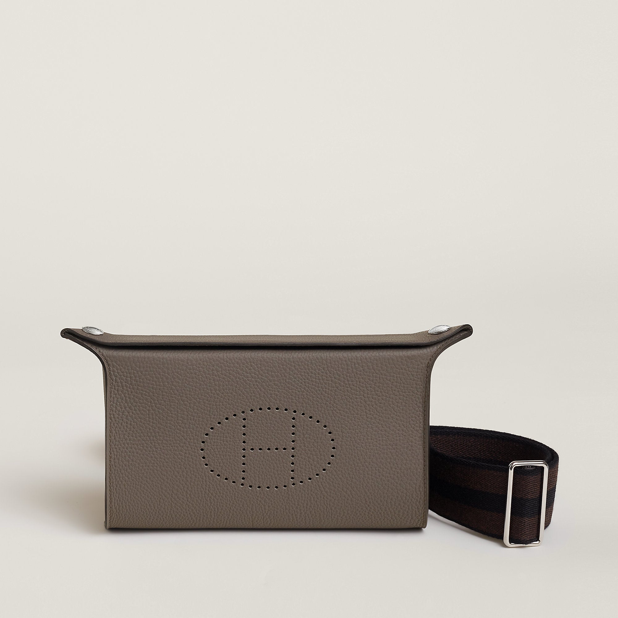 Hermes Videpoches Bag Gris Tain