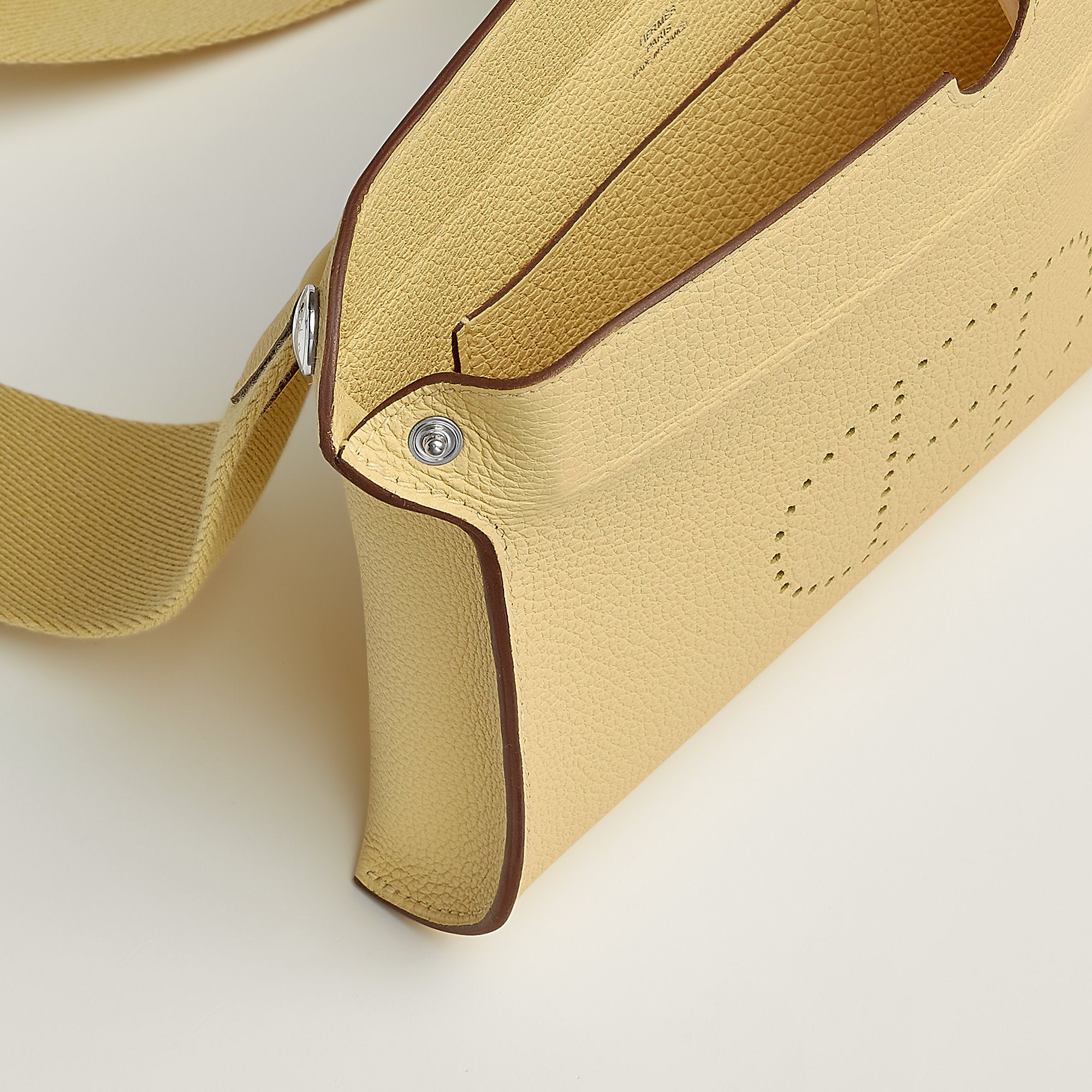 Hermes Videpoches Bag Jaune Poussin