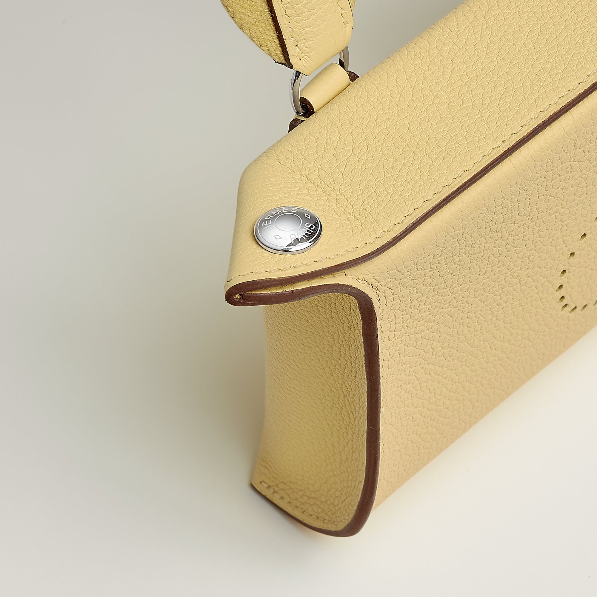 Hermes Videpoches Bag Jaune Poussin