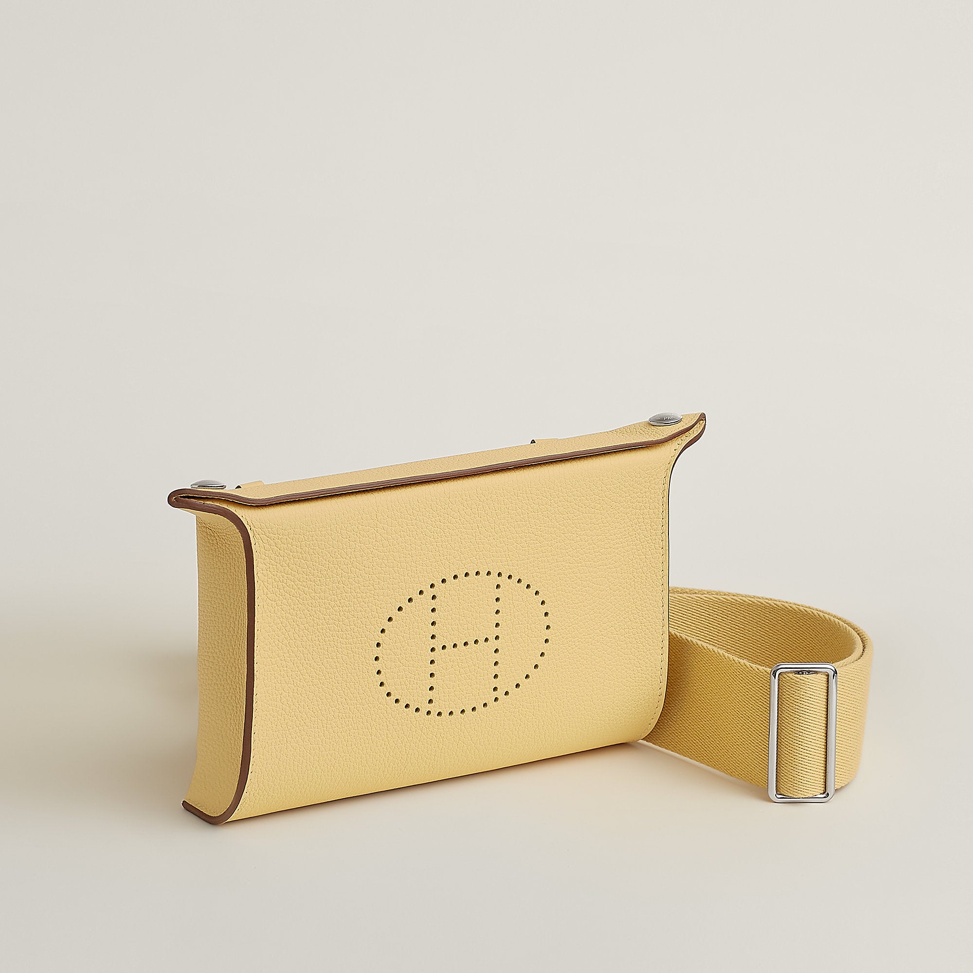 Hermes Videpoches Bag Jaune Poussin