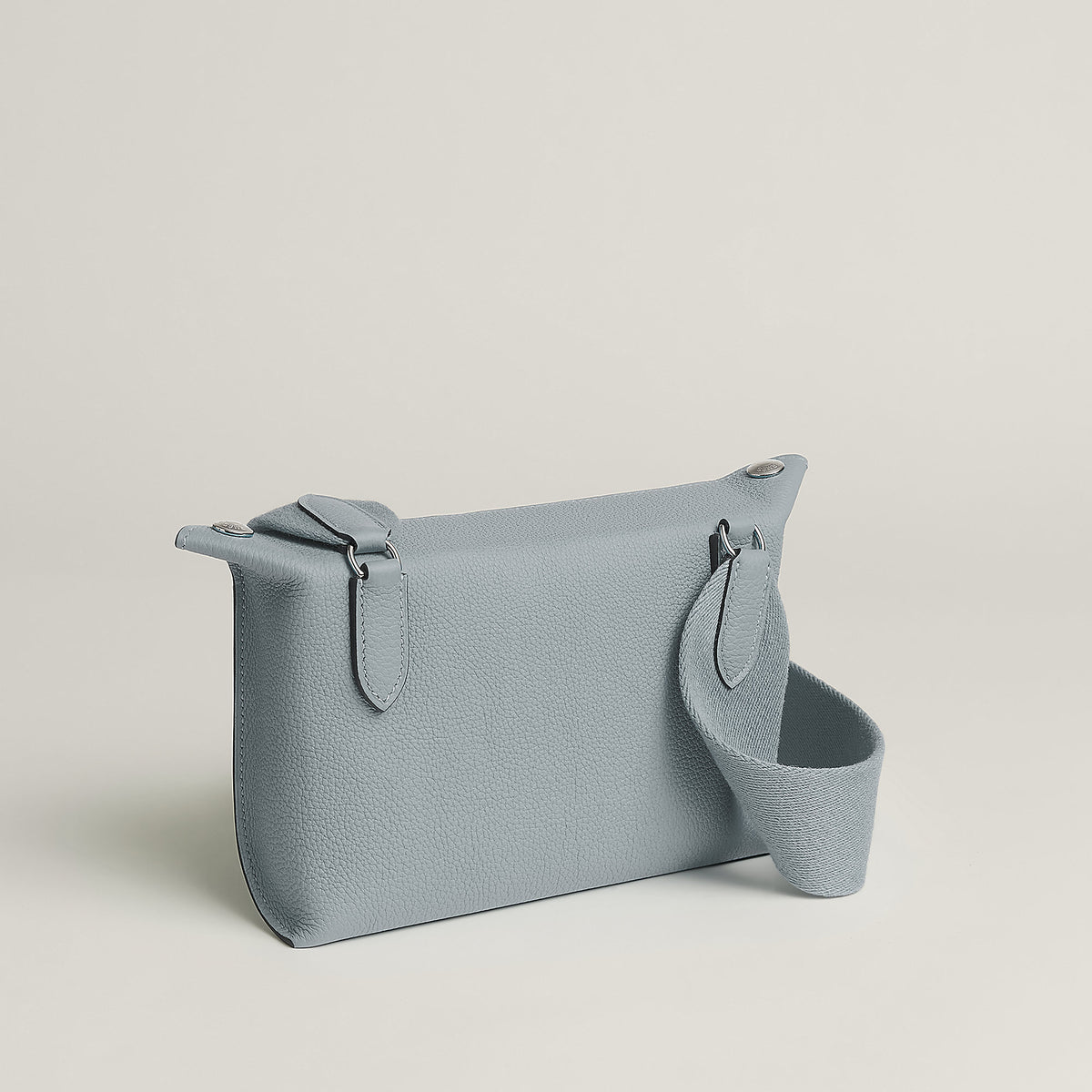 Hermes Videpoches Bag Bleu Glacier