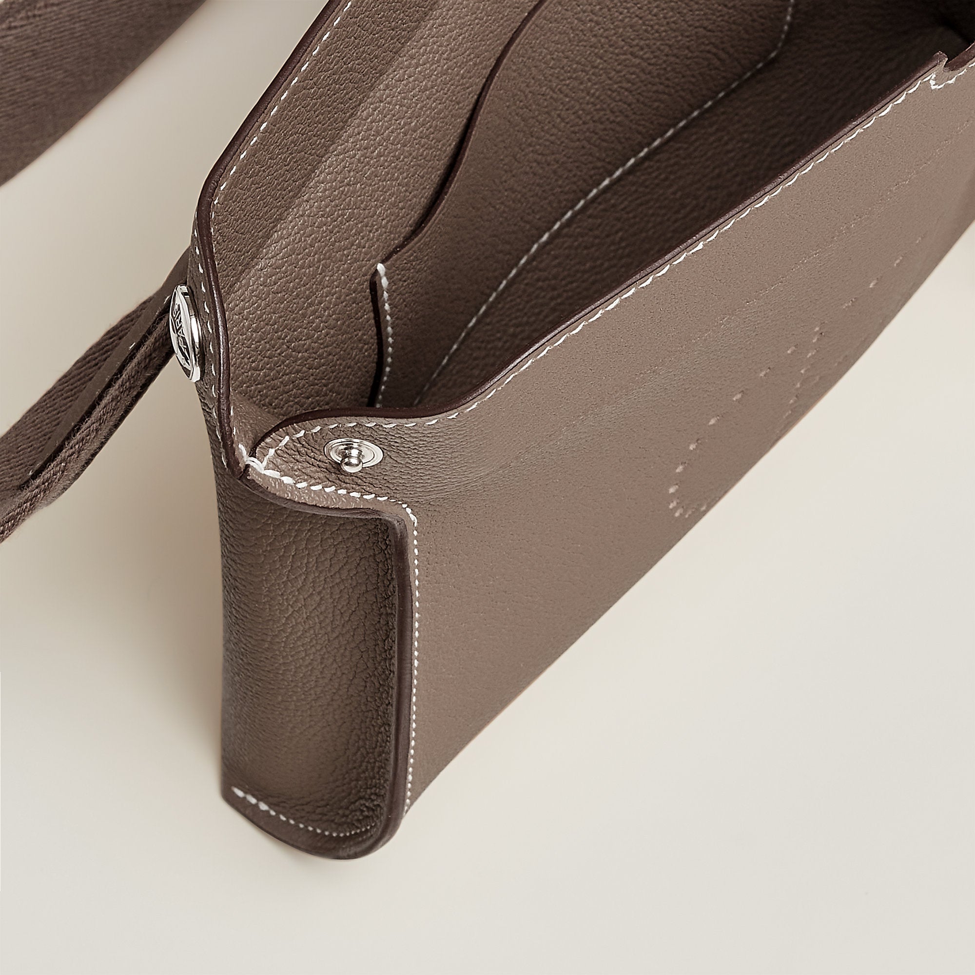Hermes Videpoches Bag Toupe