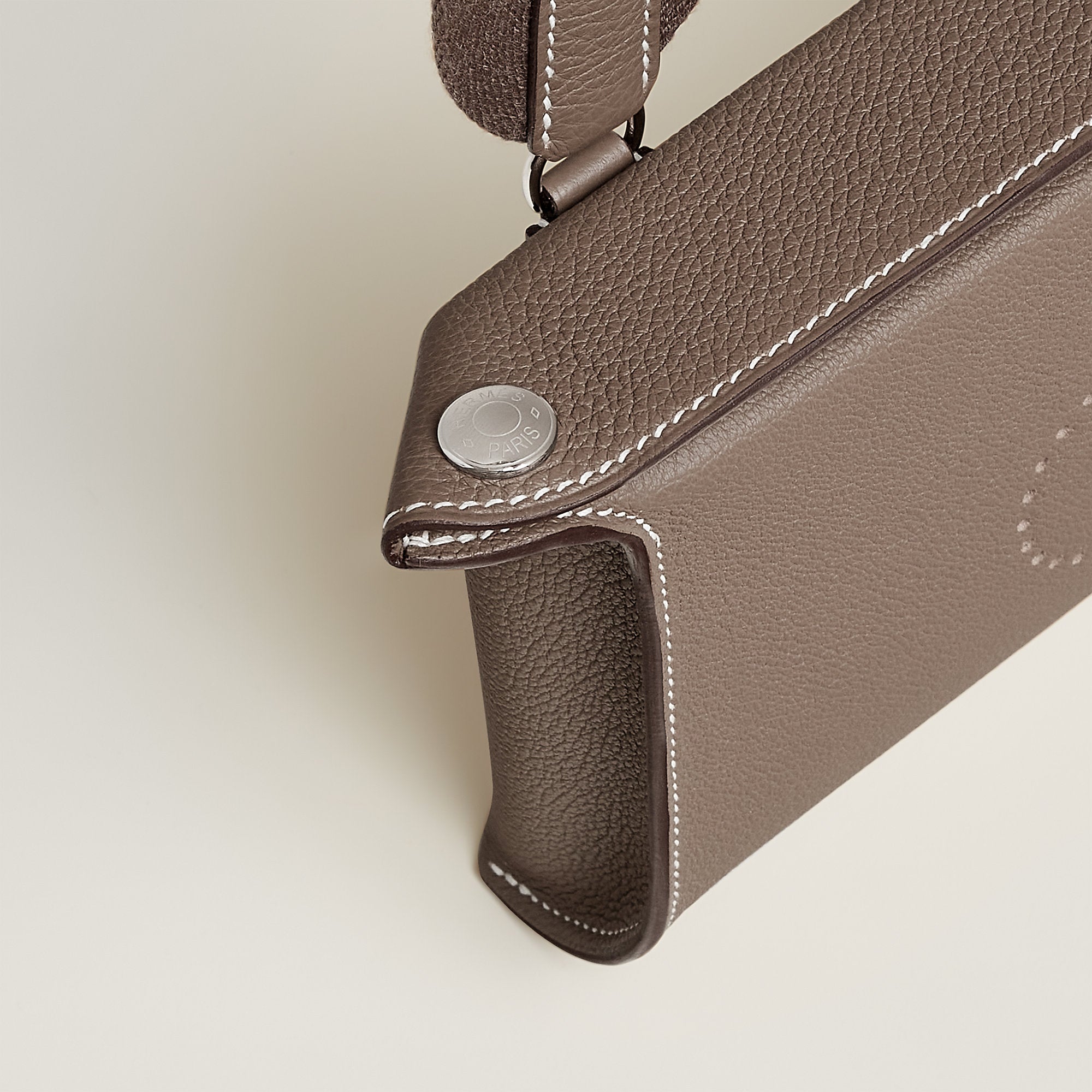 Hermes Videpoches Bag Toupe