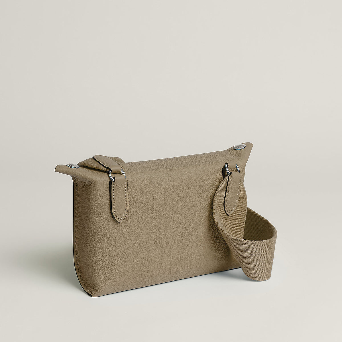 Hermes Videpoches Bag Beige Marfa