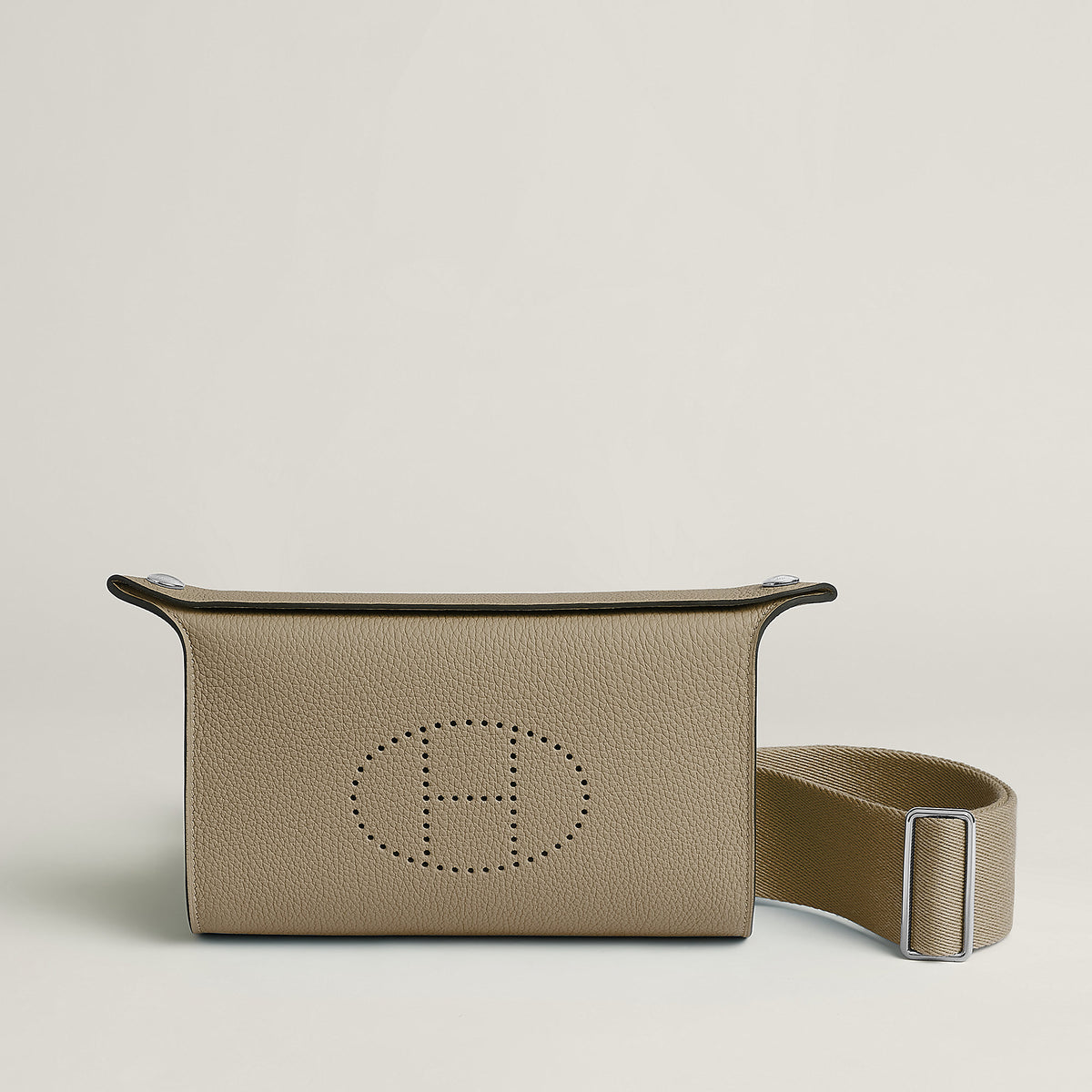 Hermes Videpoches Bag Beige Marfa