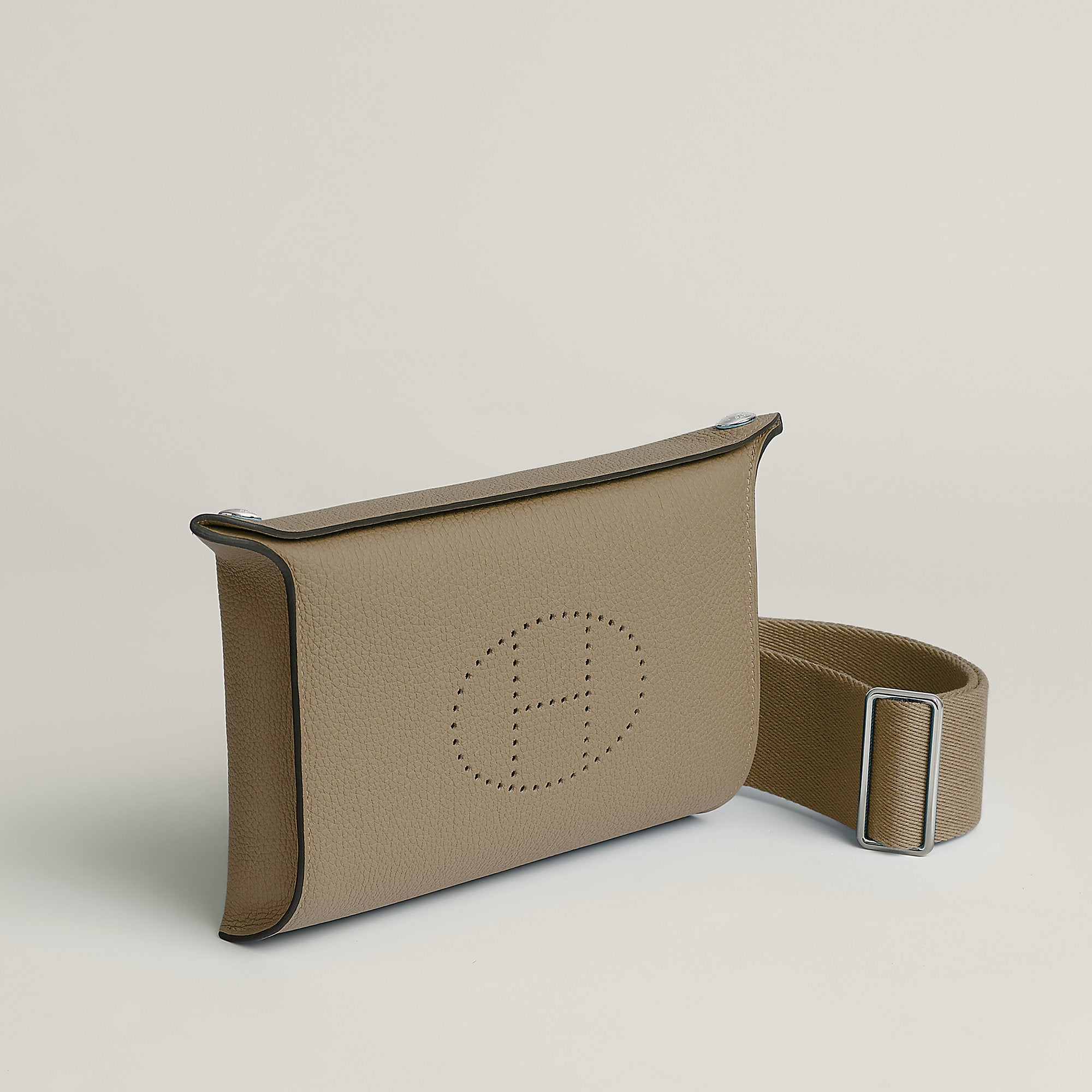 Hermes Videpoches Bag Beige Marfa