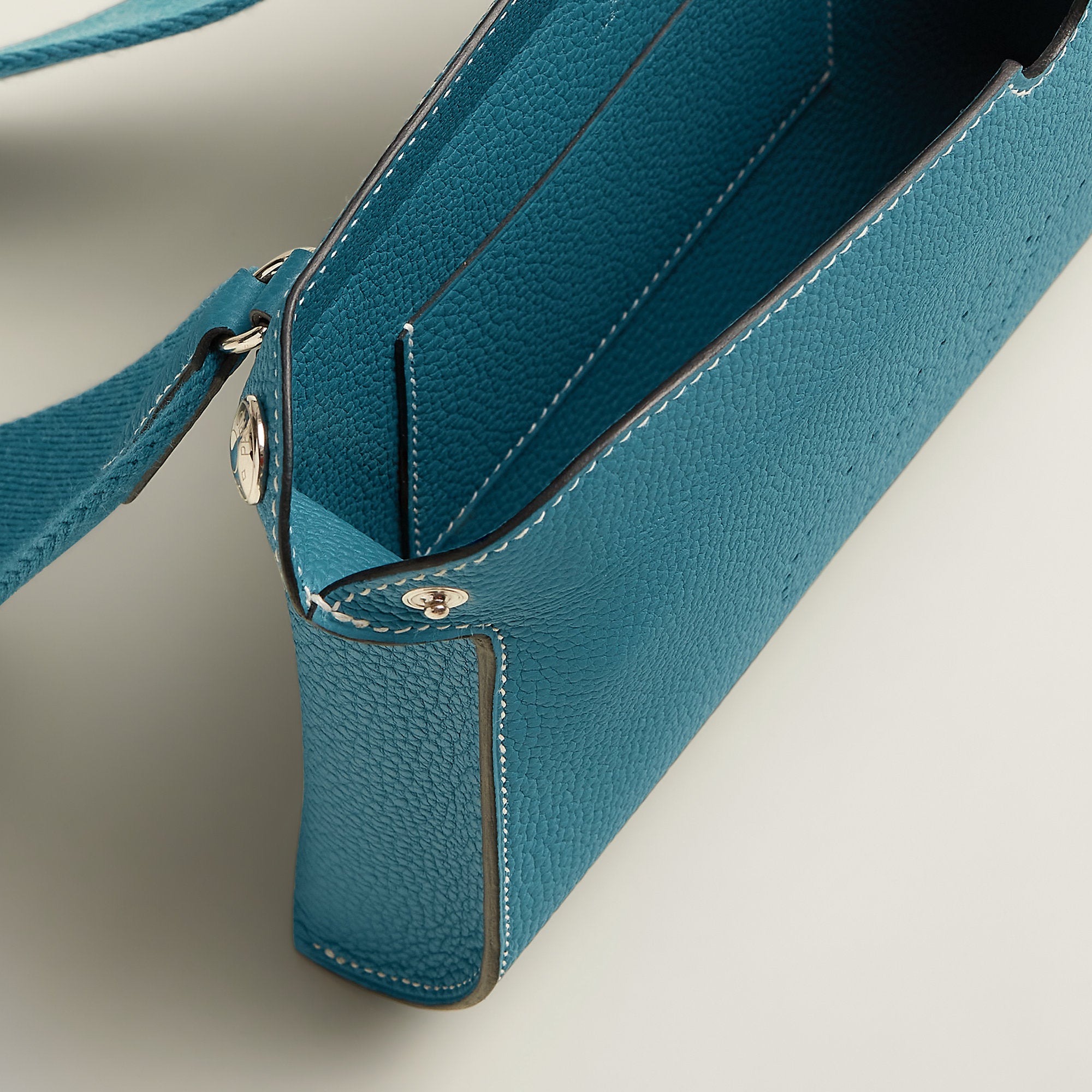 Hermes Videpoches Bag New Bleu Jean