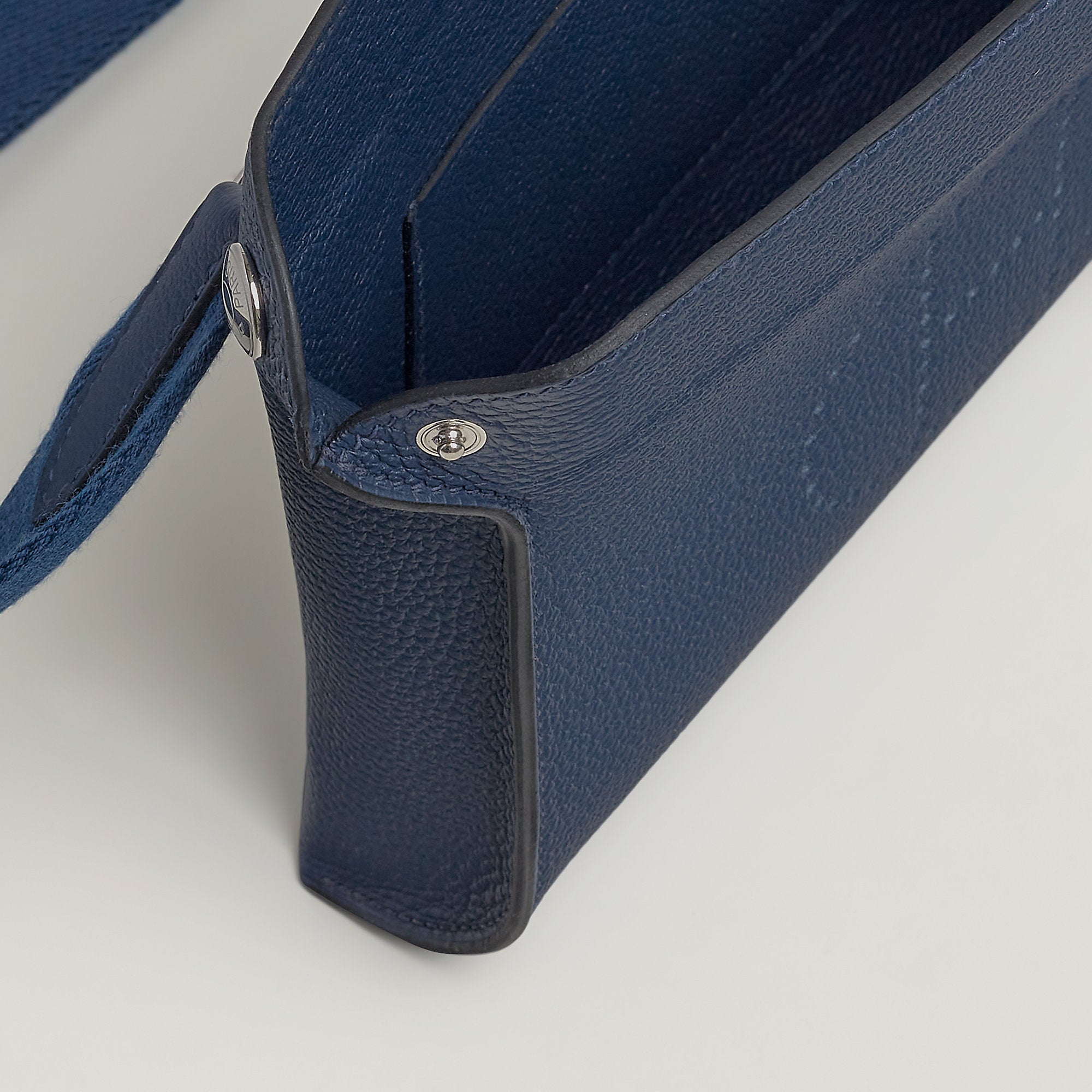 Hermes Videpoches Bag Bleu Navy