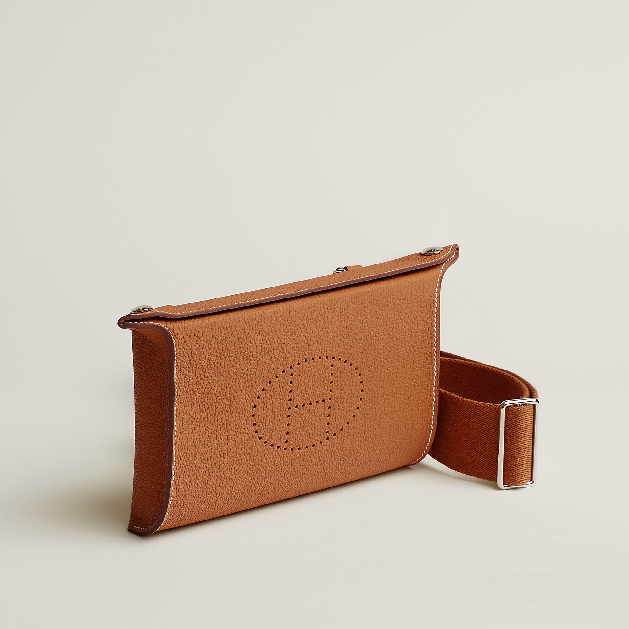 Hermes Videpoches Bag Naturel Sable