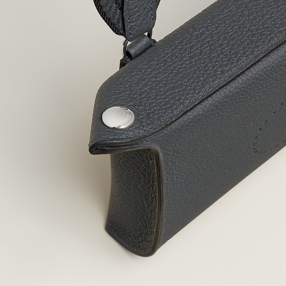 Hermes Videpoches Bag Gris Misty
