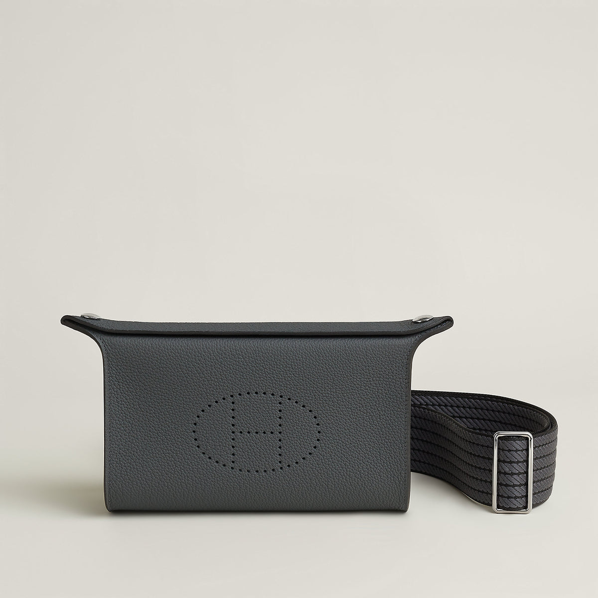 Hermes Videpoches Bag Gris Misty