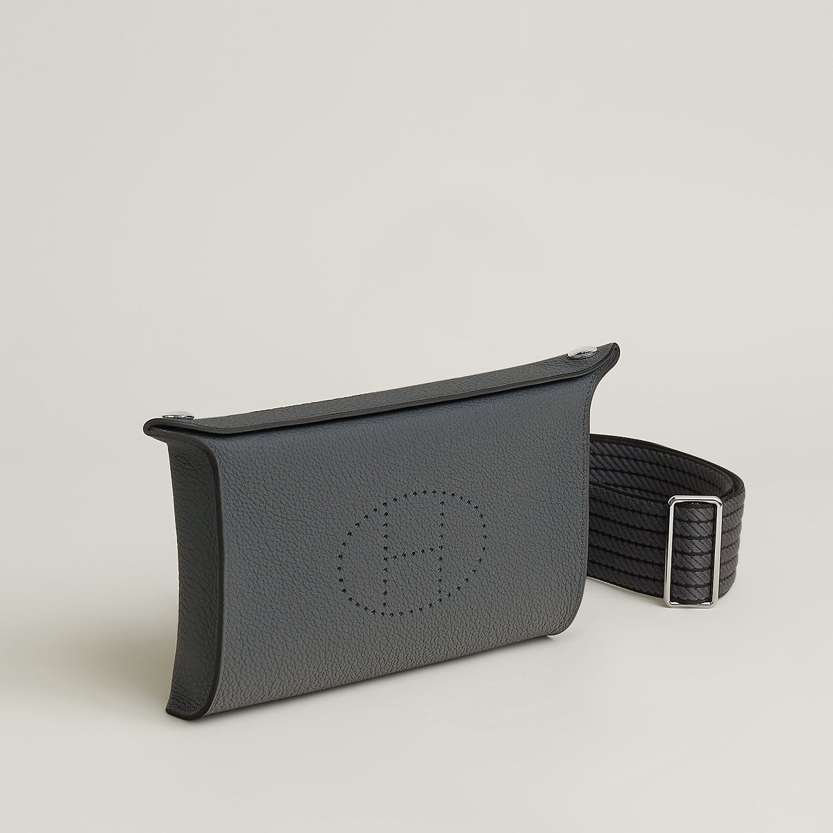 Hermes Videpoches Bag Gris Misty