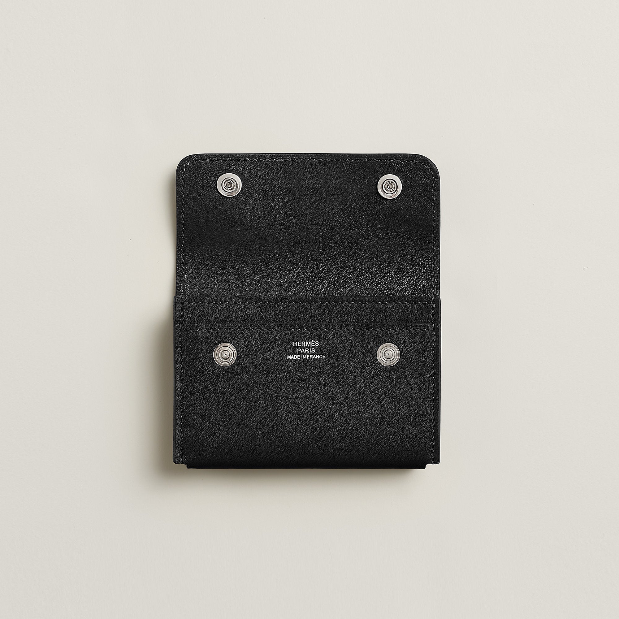 Hermes Nap Card Holder Noir