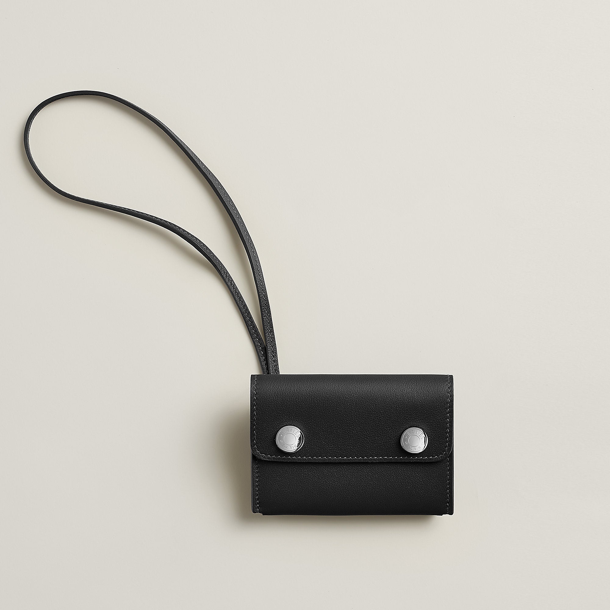 Hermes Nap Card Holder Noir