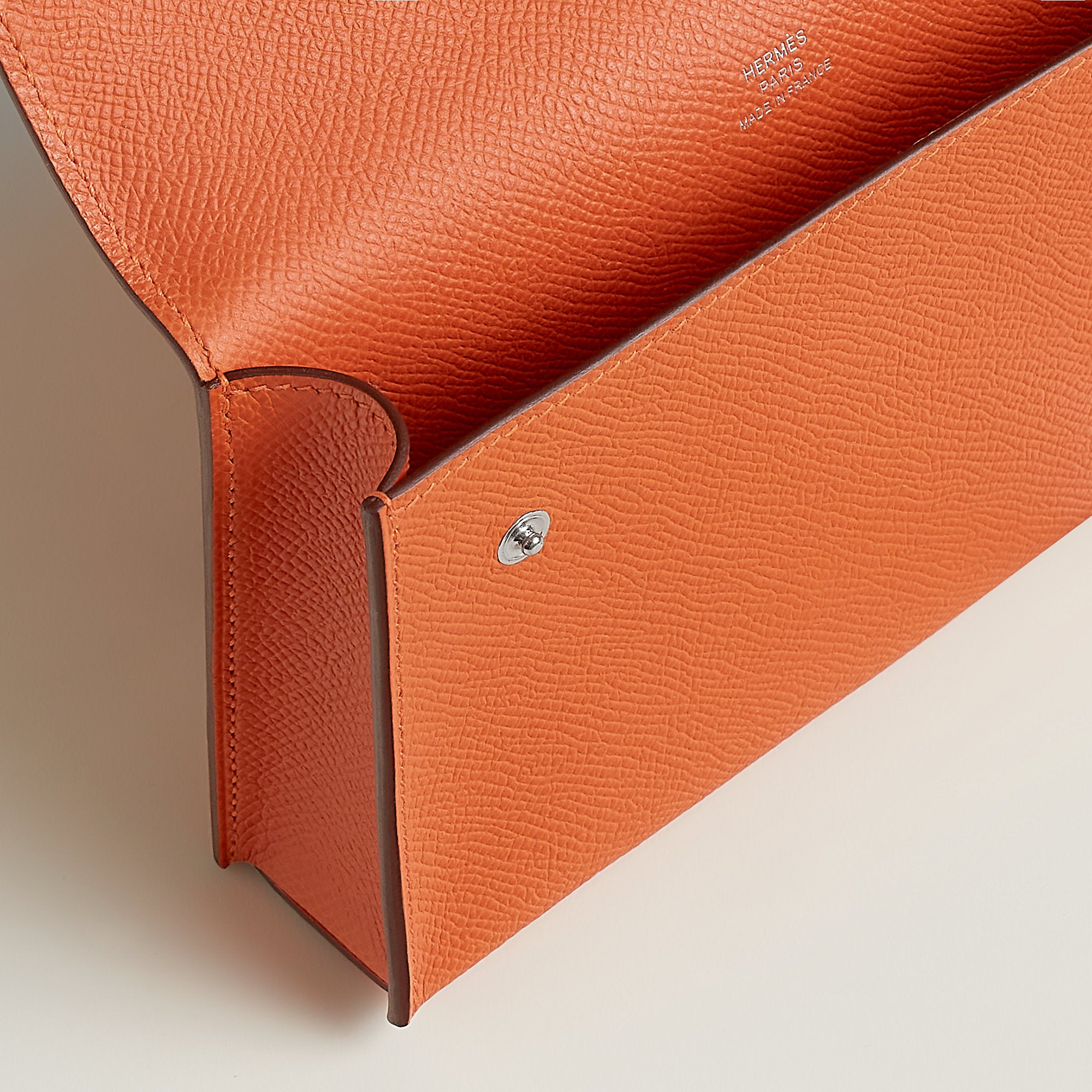 Hermes Nap Wallet Orange