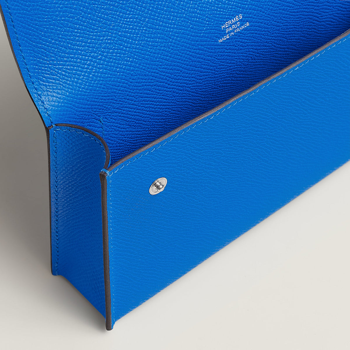 Hermes Nap Wallet Bleu Hydra