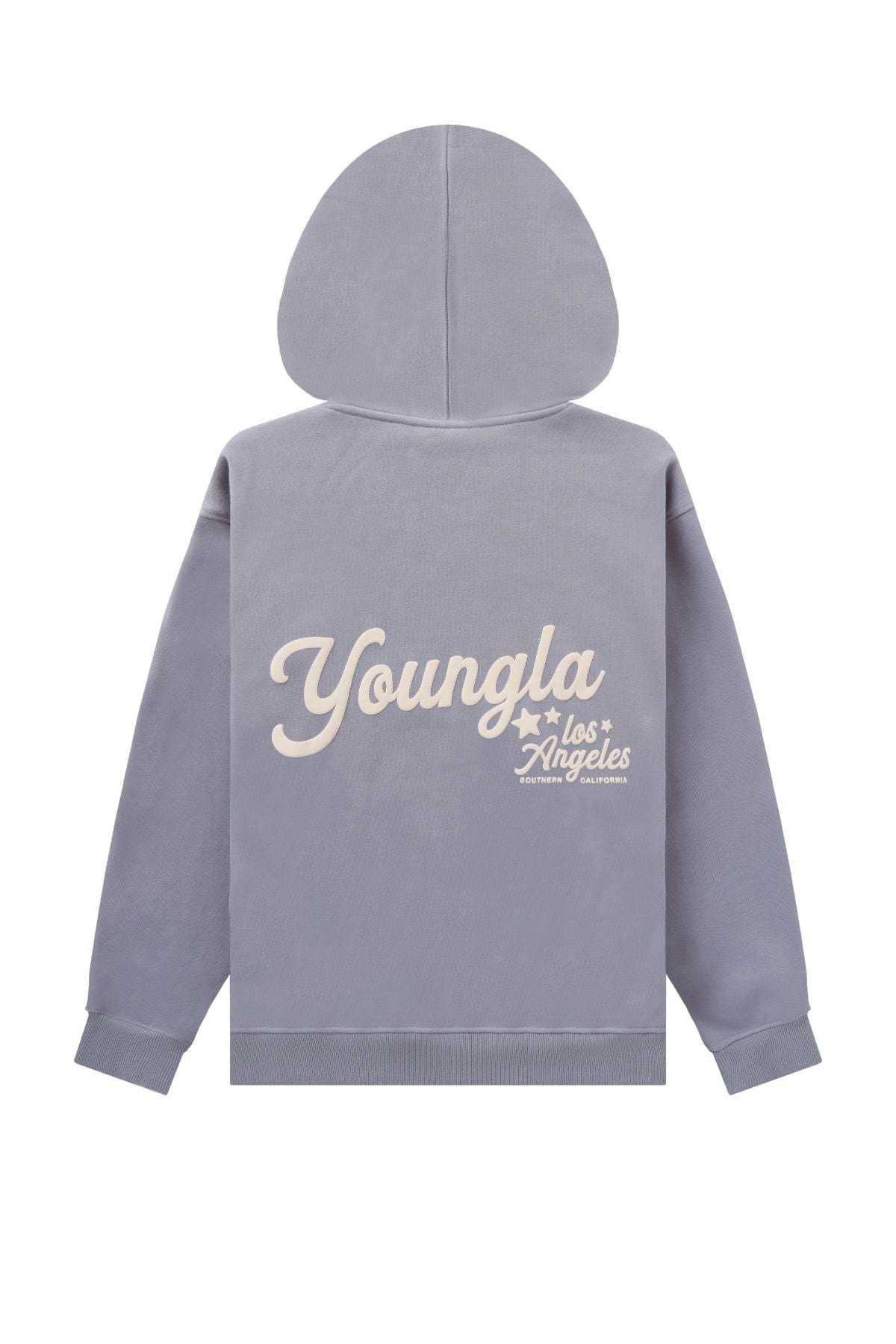 YoungLA W566 Soft Serve Hoodie Dusty Blue