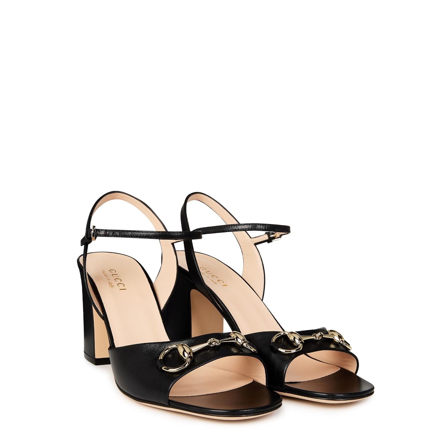 Horsebit Sandals Black