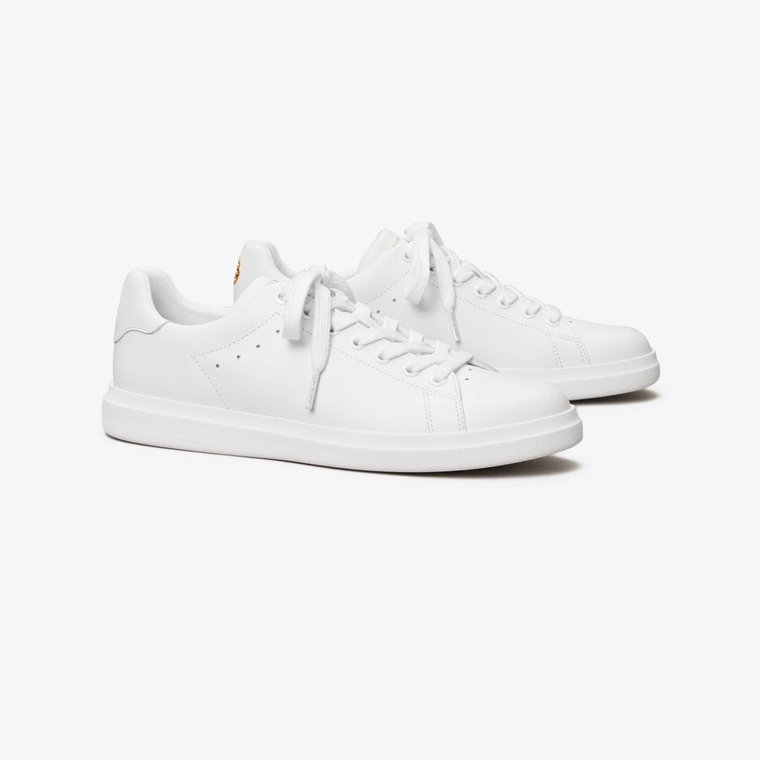 Tory Burch Howell Court Sneaker Titanium White