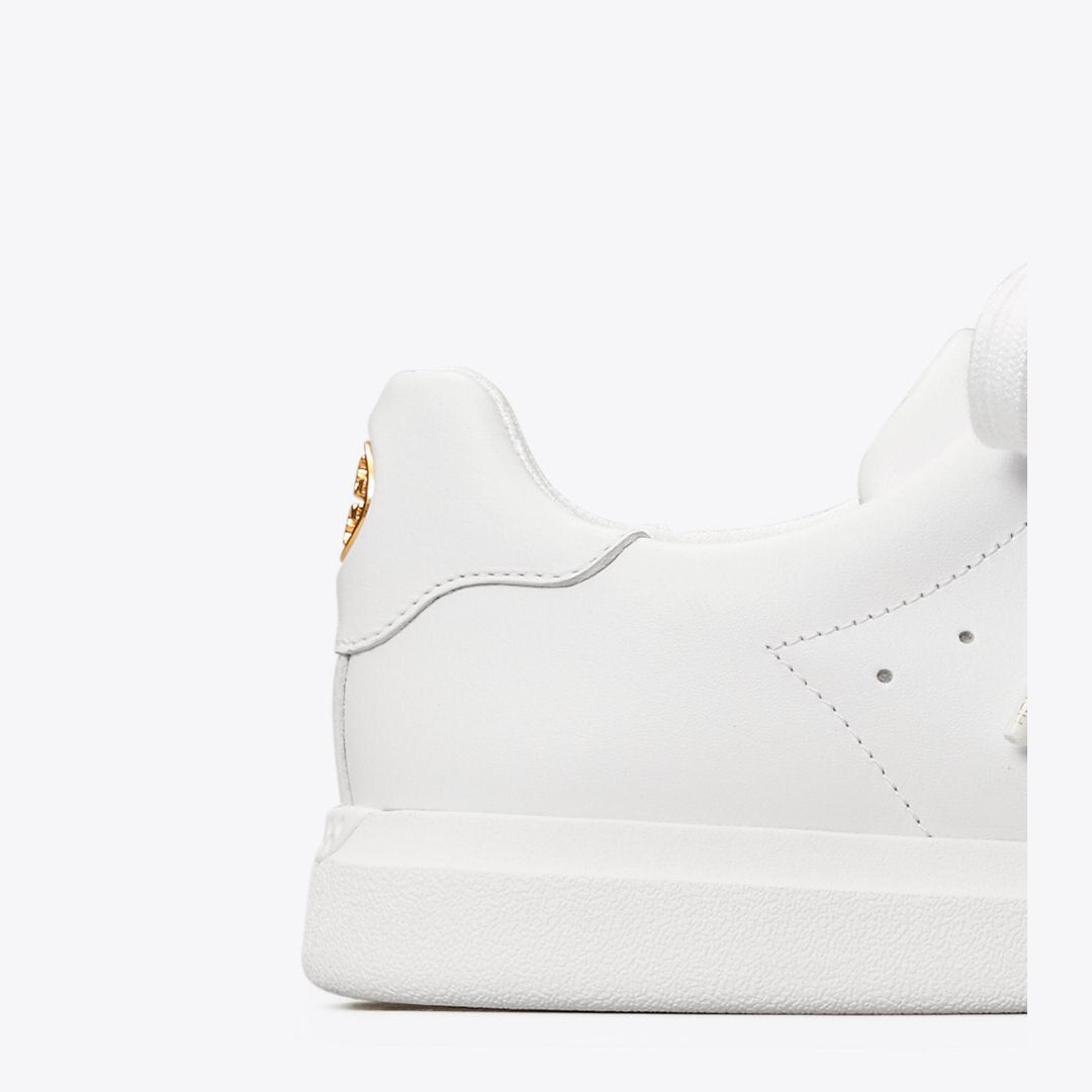 Tory Burch Howell Court Sneaker Titanium White